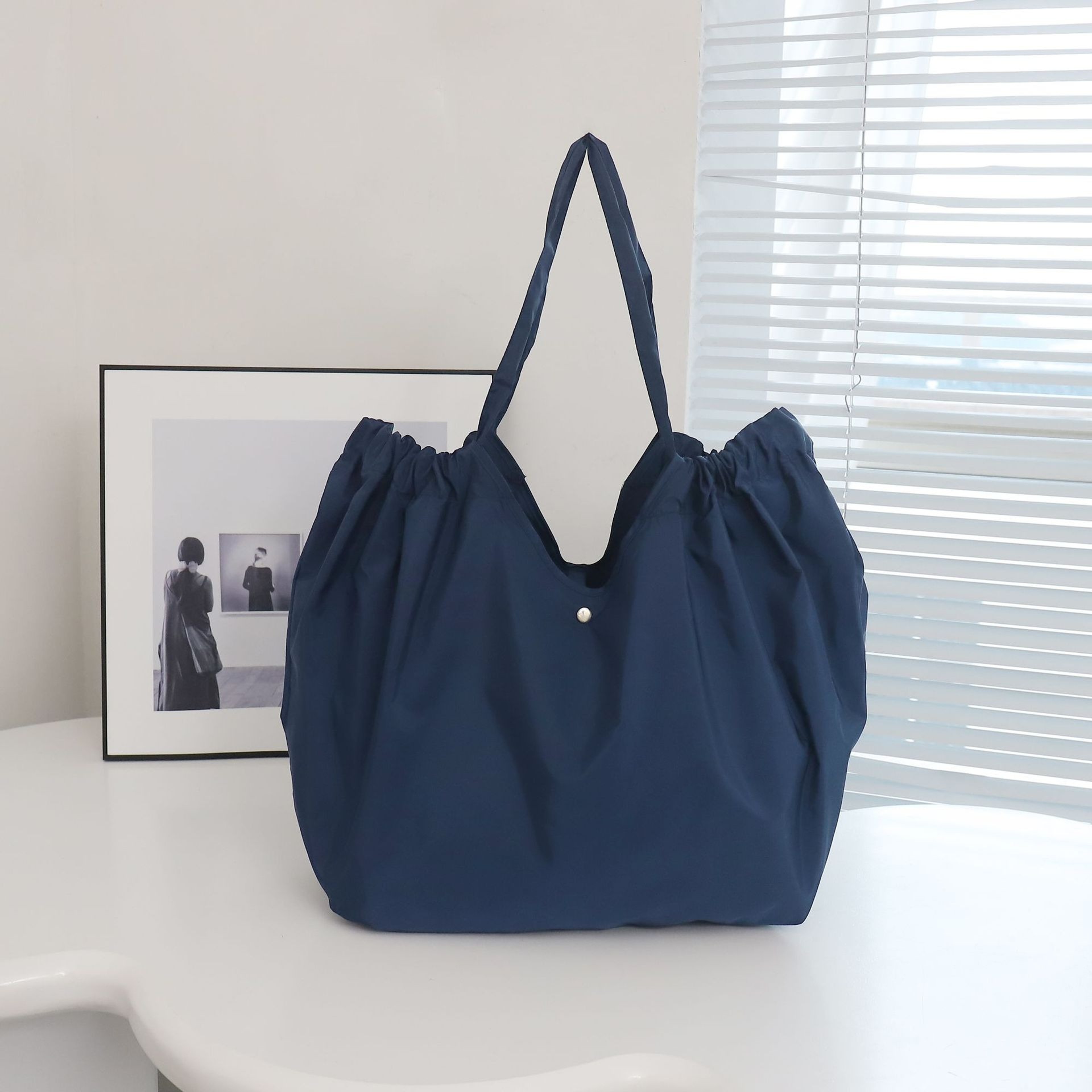 Reusable Foldable Shopping Bag Large Capacity Eco Friendly Grocery Tote – view 10