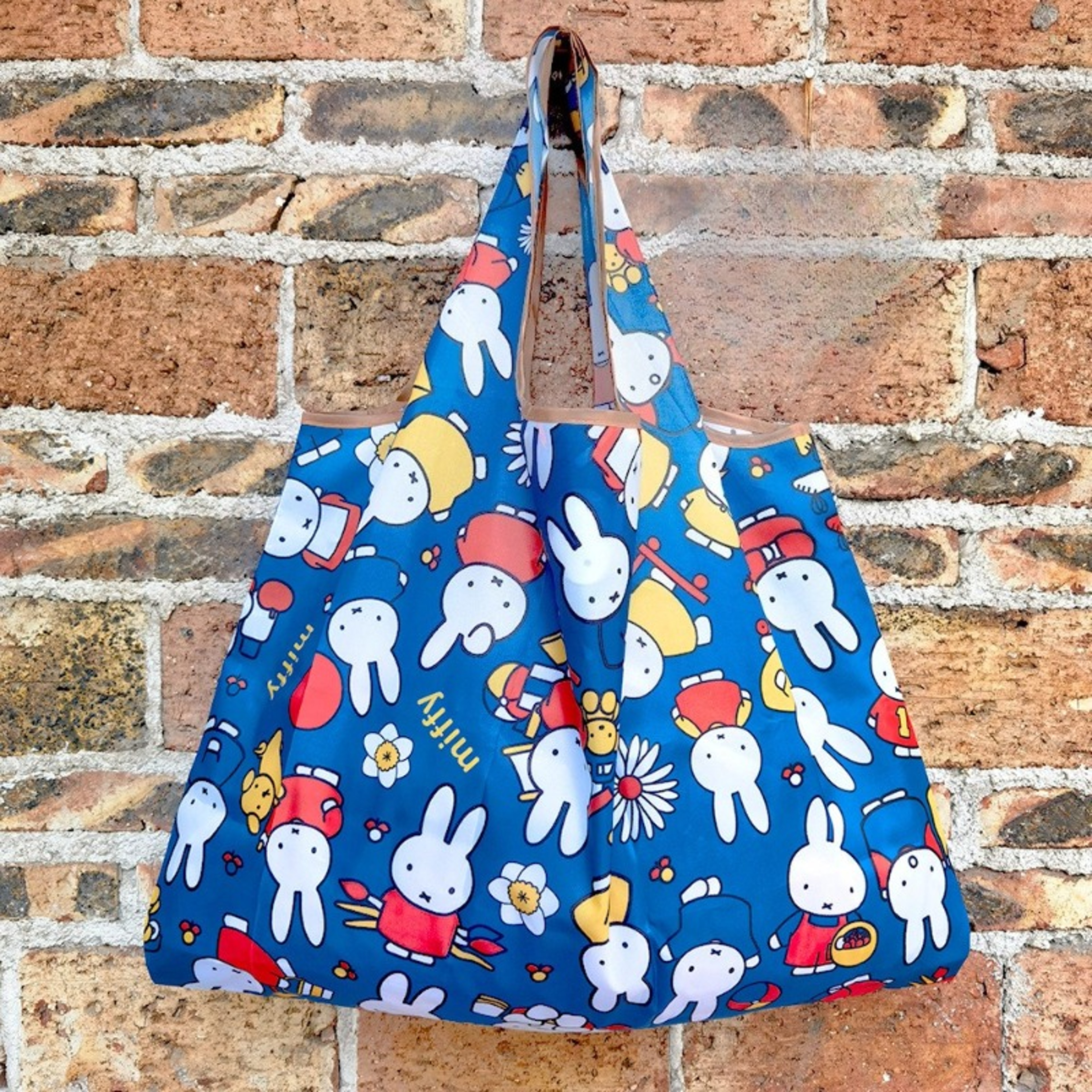 Miffy Eco Friendly Foldable Shopping Bag Large Capacity Reusable Tote 4