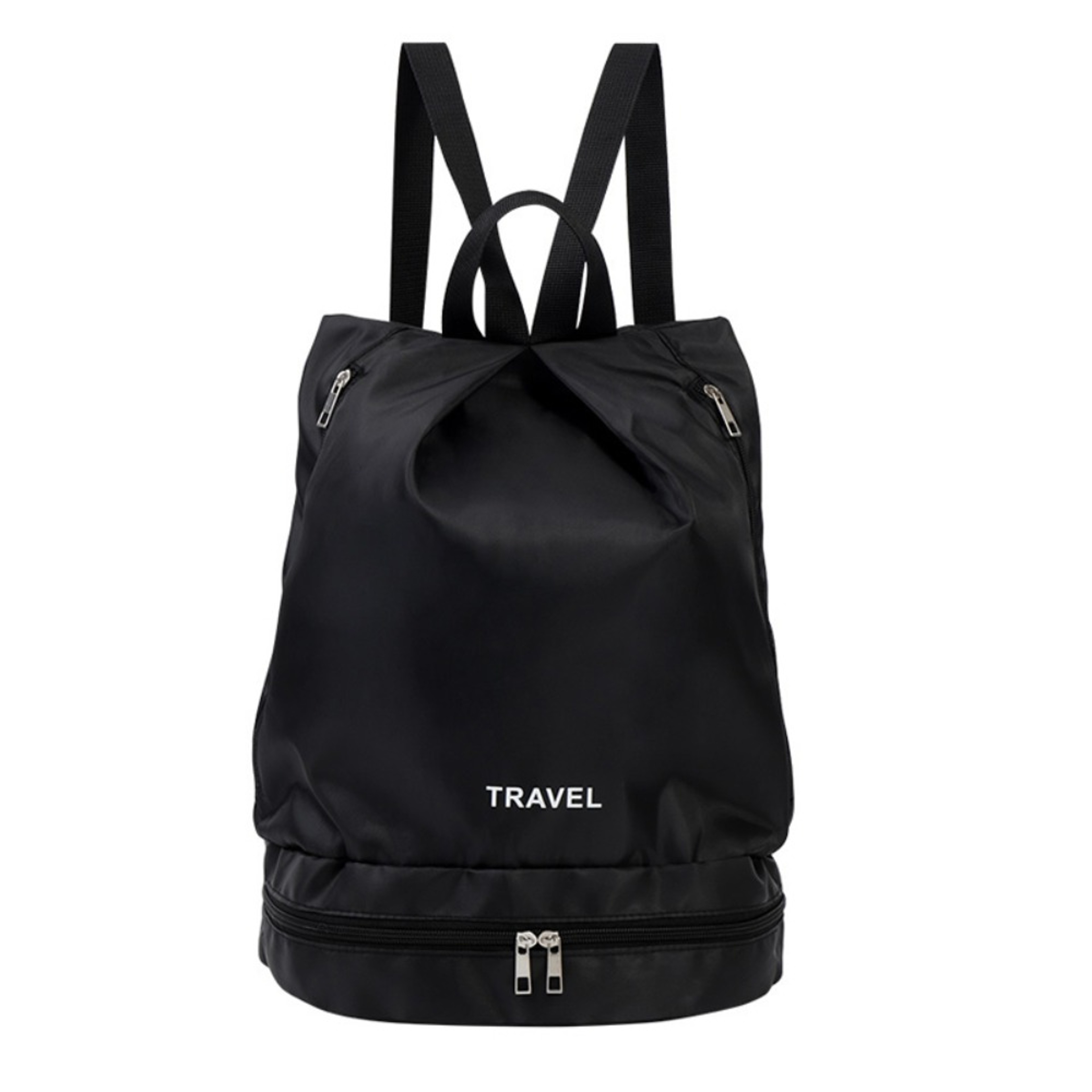Waterproof Swim Backpack With Shoe Compartment Lightweight Dry Wet Sports Beach Bag 0