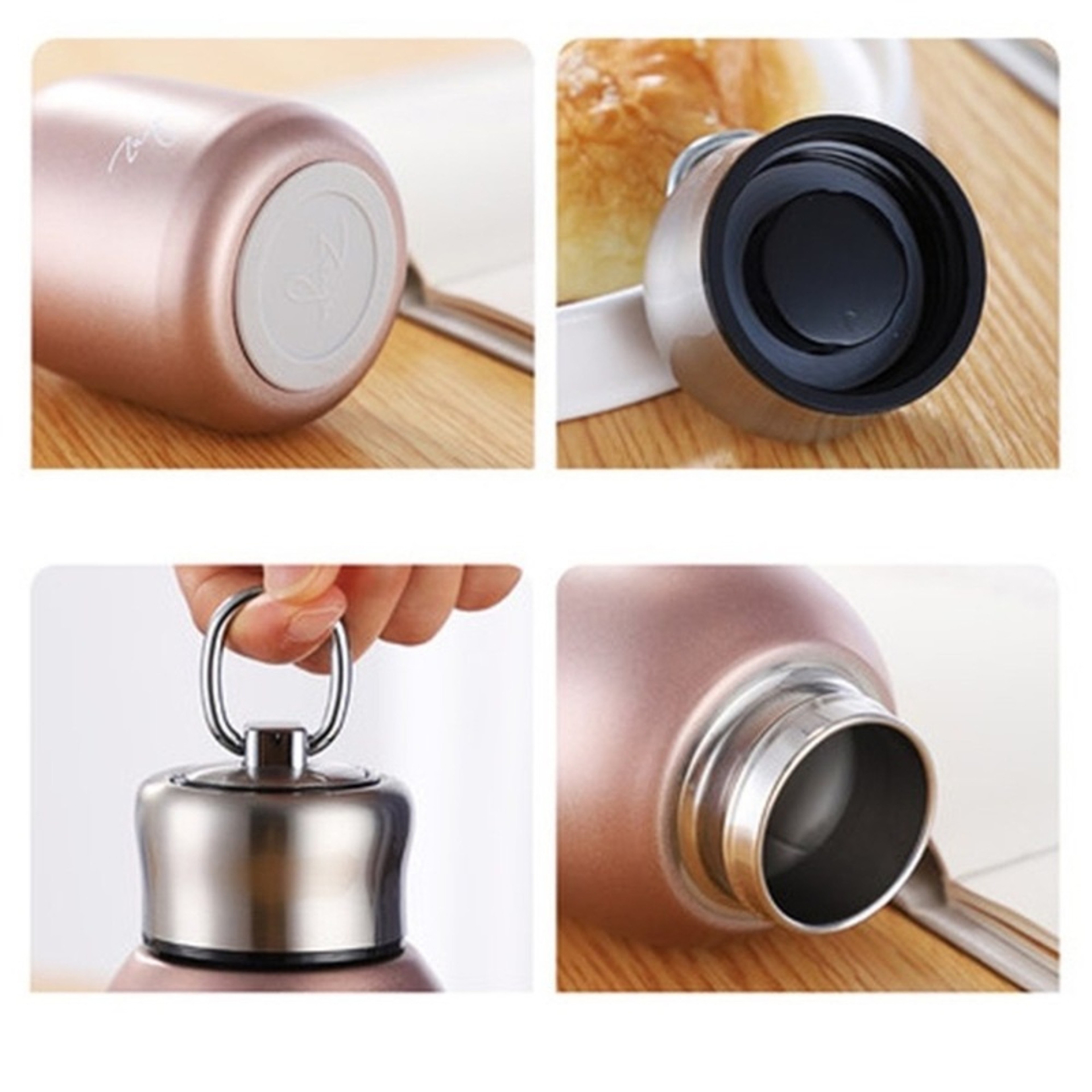 Mini Vacuum Insulated Thermos Bottle Portable Stainless Steel Travel Coffee Flask 3
