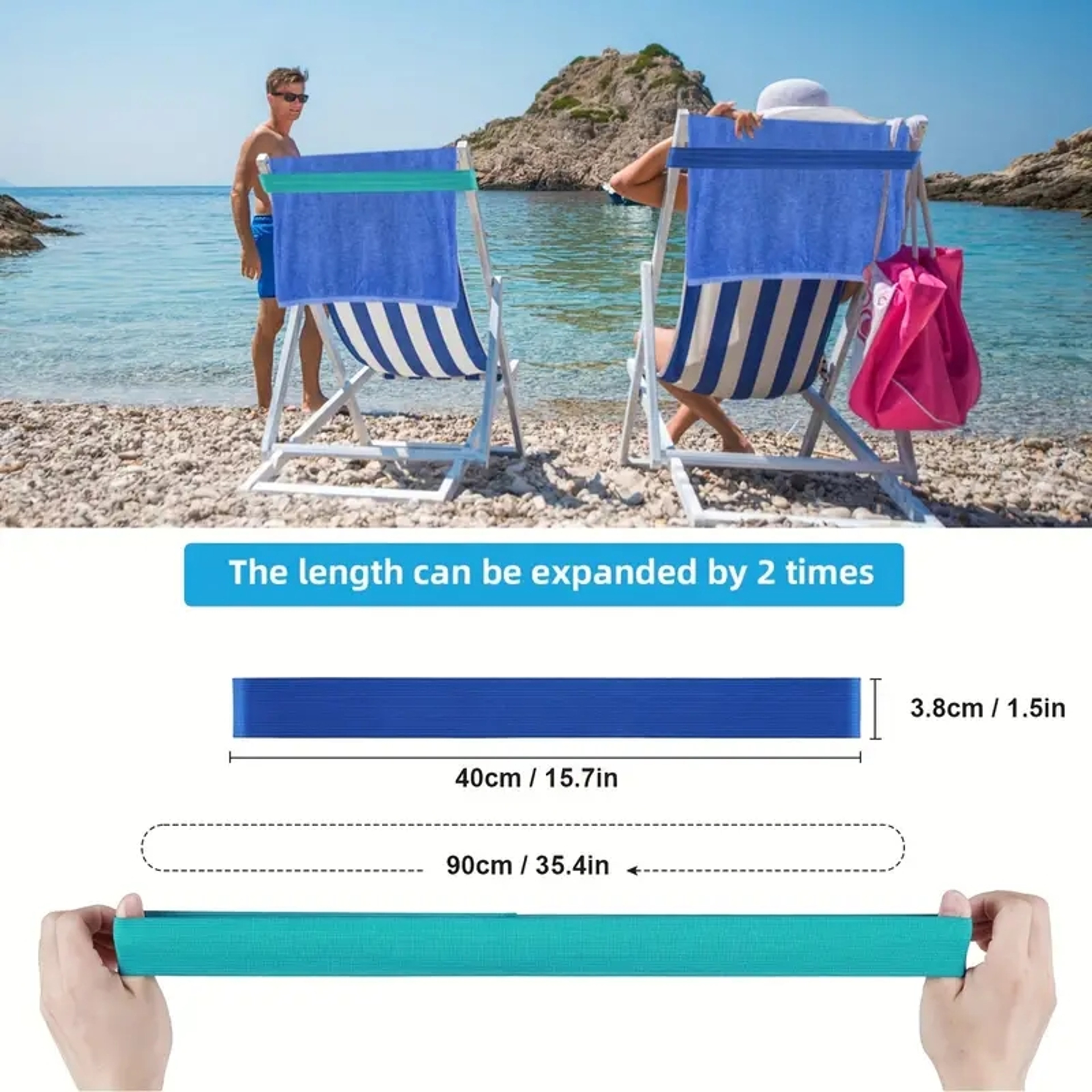 Beach Towel Bands Chair Clips Non Slip Towel Holder For Pool Cruise And Lounge Chairs 0