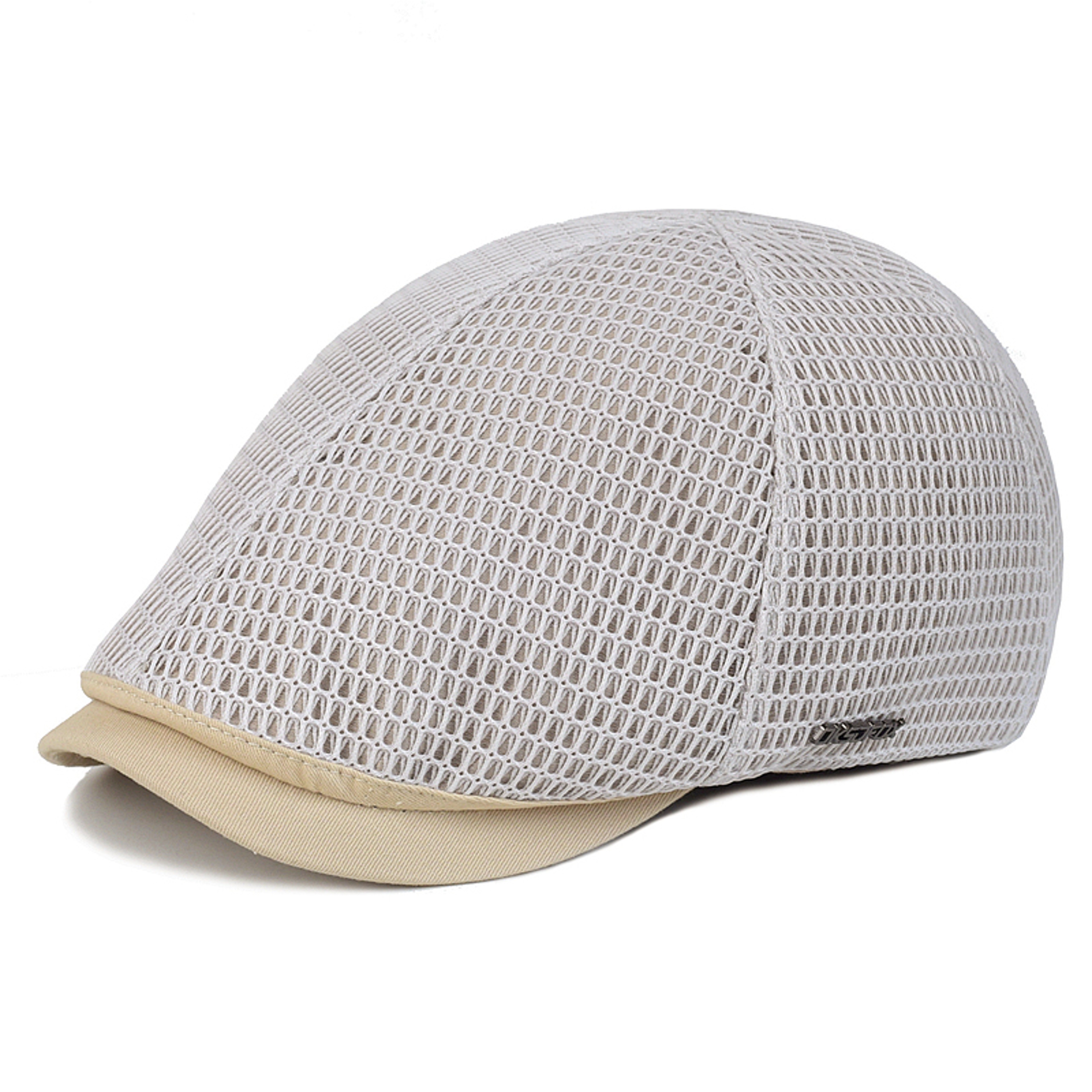 Breathable Mesh Newsboy Cap Lightweight Summer Flat Golf Hat For Men And Women 8