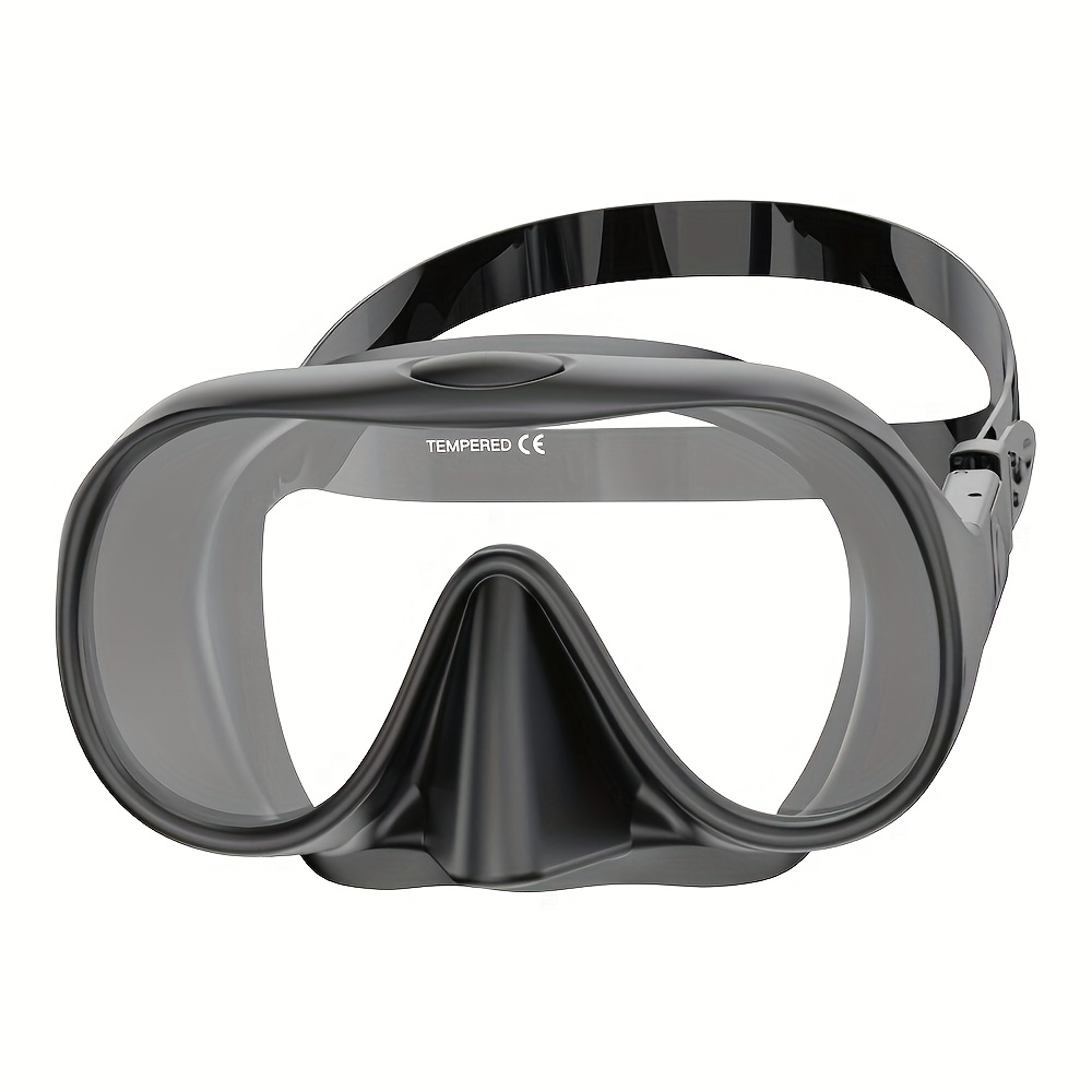 HD Panoramic Snorkeling Mask Frameless Wide View Diving Goggles 0