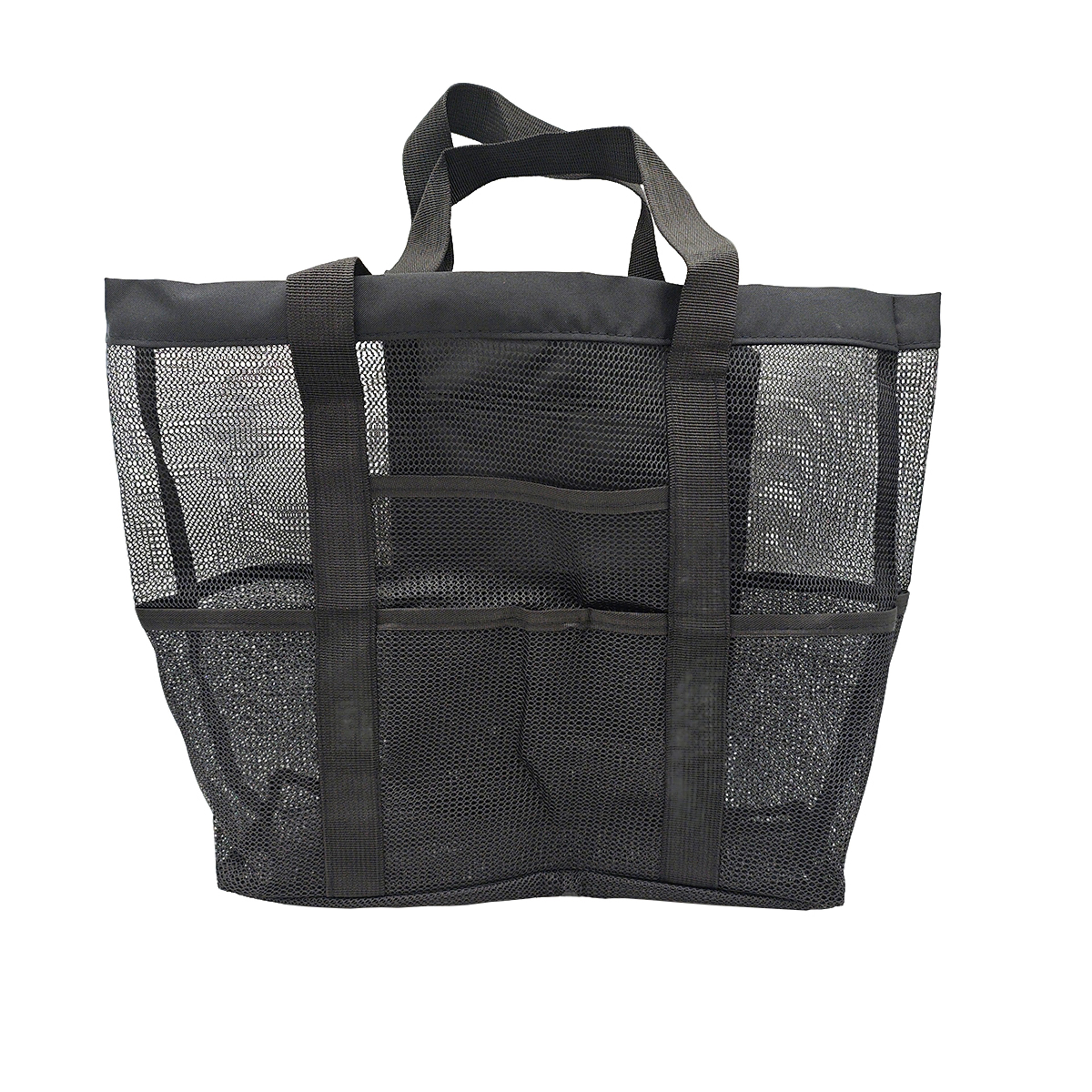 Large Capacity Mesh Beach Bag Multi Pocket Travel Toiletry  Portable Swim Organizer 5