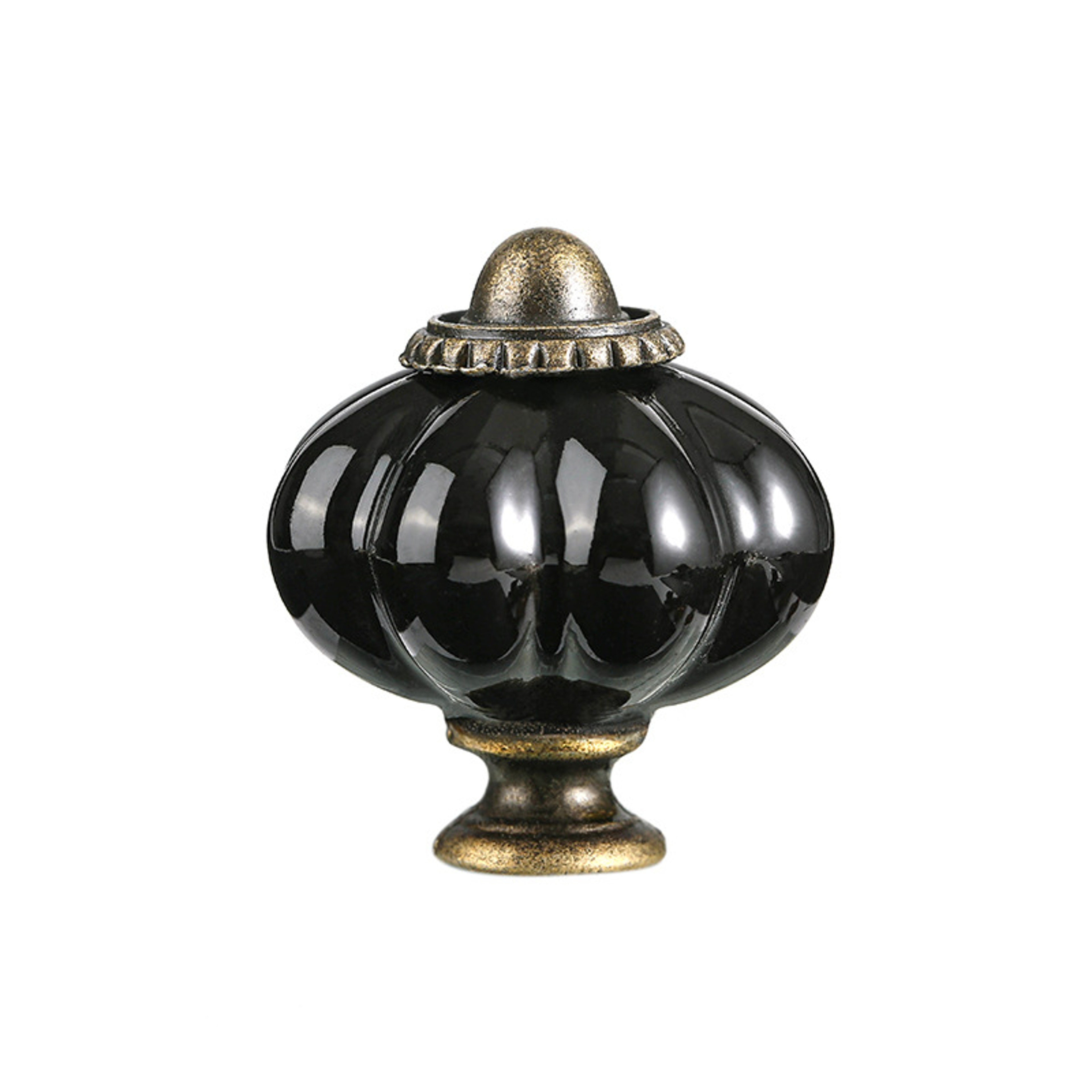 Ceramic Pumpkin Cabinet Knobs Decorative Kitchen Drawer Pulls For Cabinets  Dressers 8