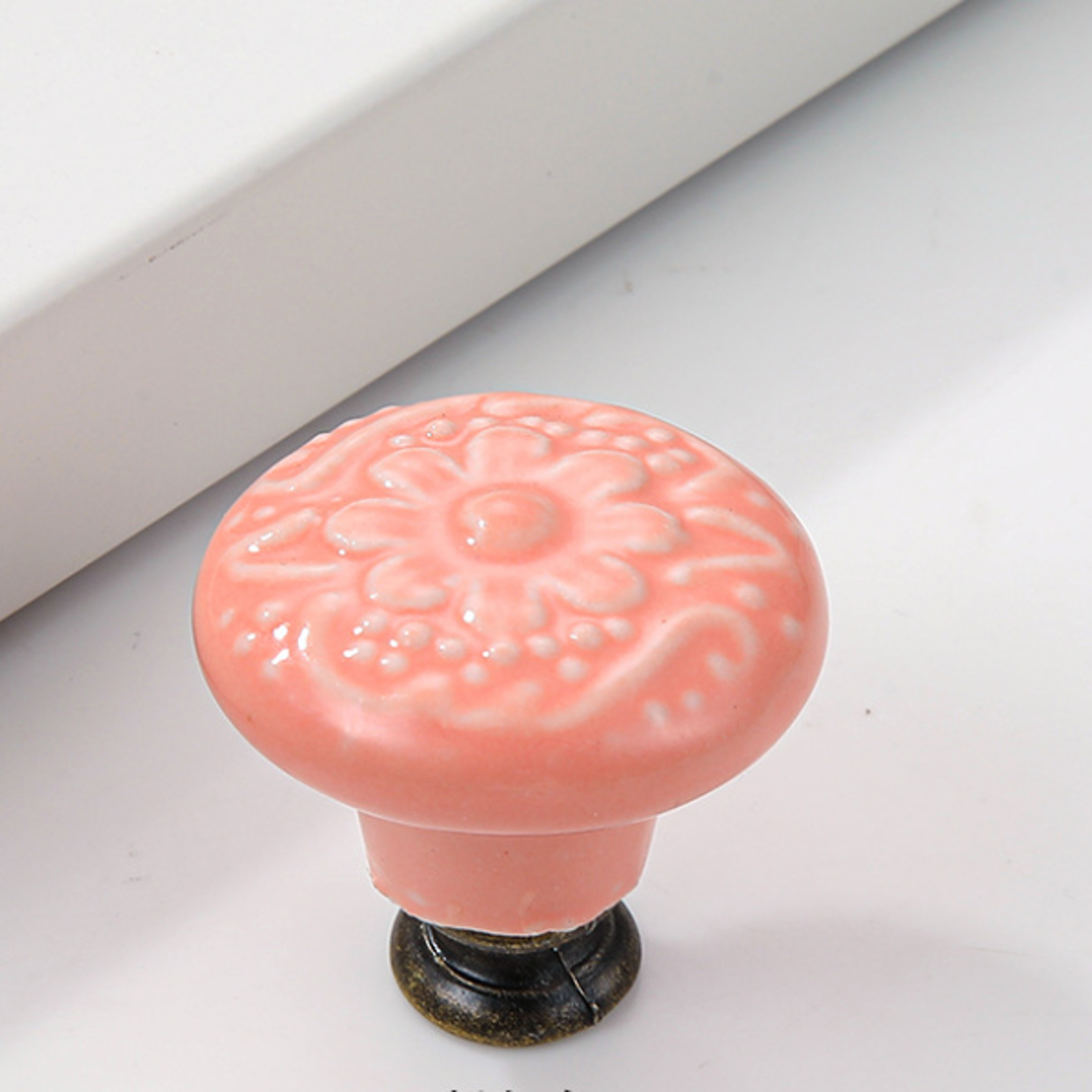 Modern Ceramic Cabinet Handles Minimalist Drawer Knobs for Kitchen Cupboards