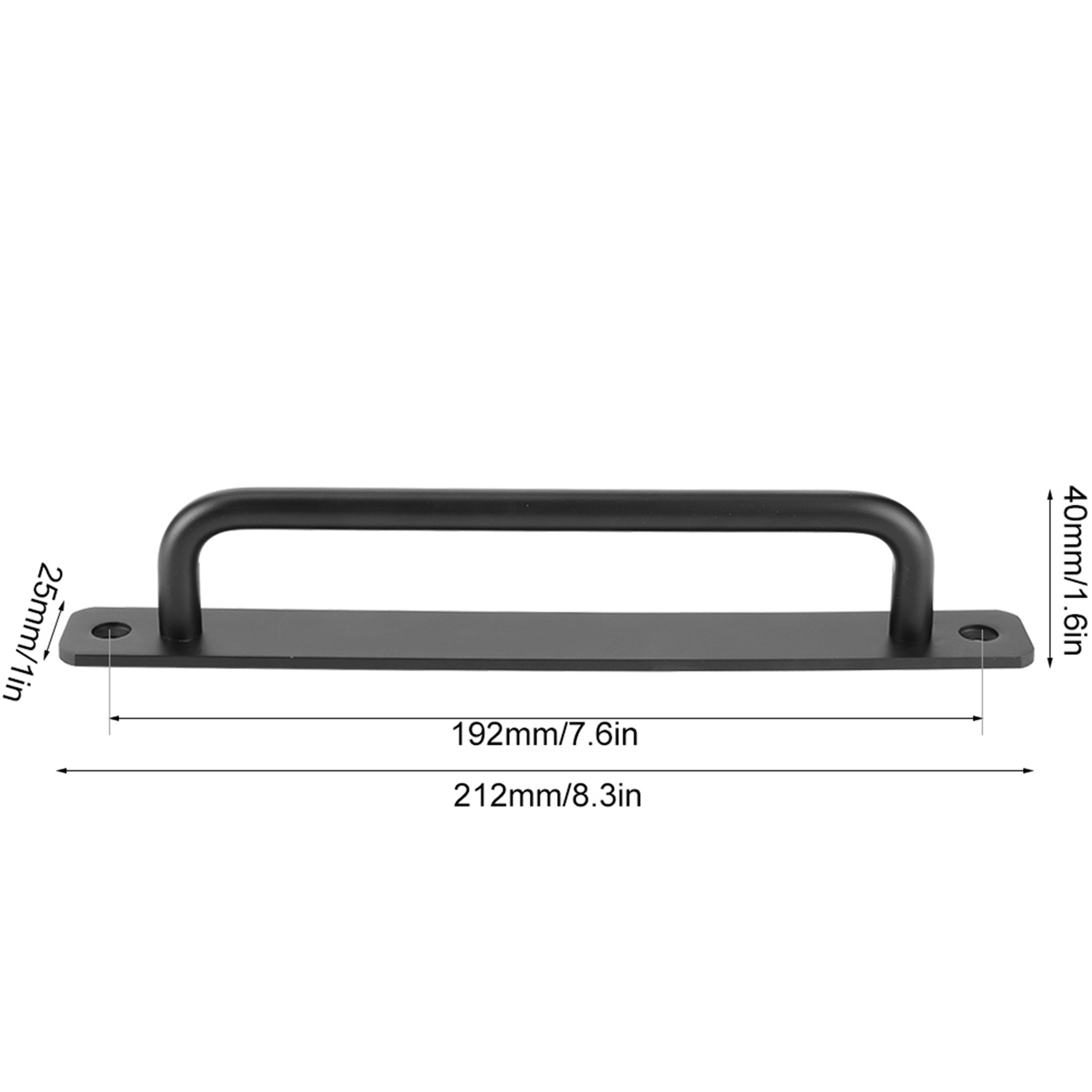 Modern Aluminum Sliding Door Handle for Cabinets & Barn Doors Durable Cabinet Handle Pull – view 5