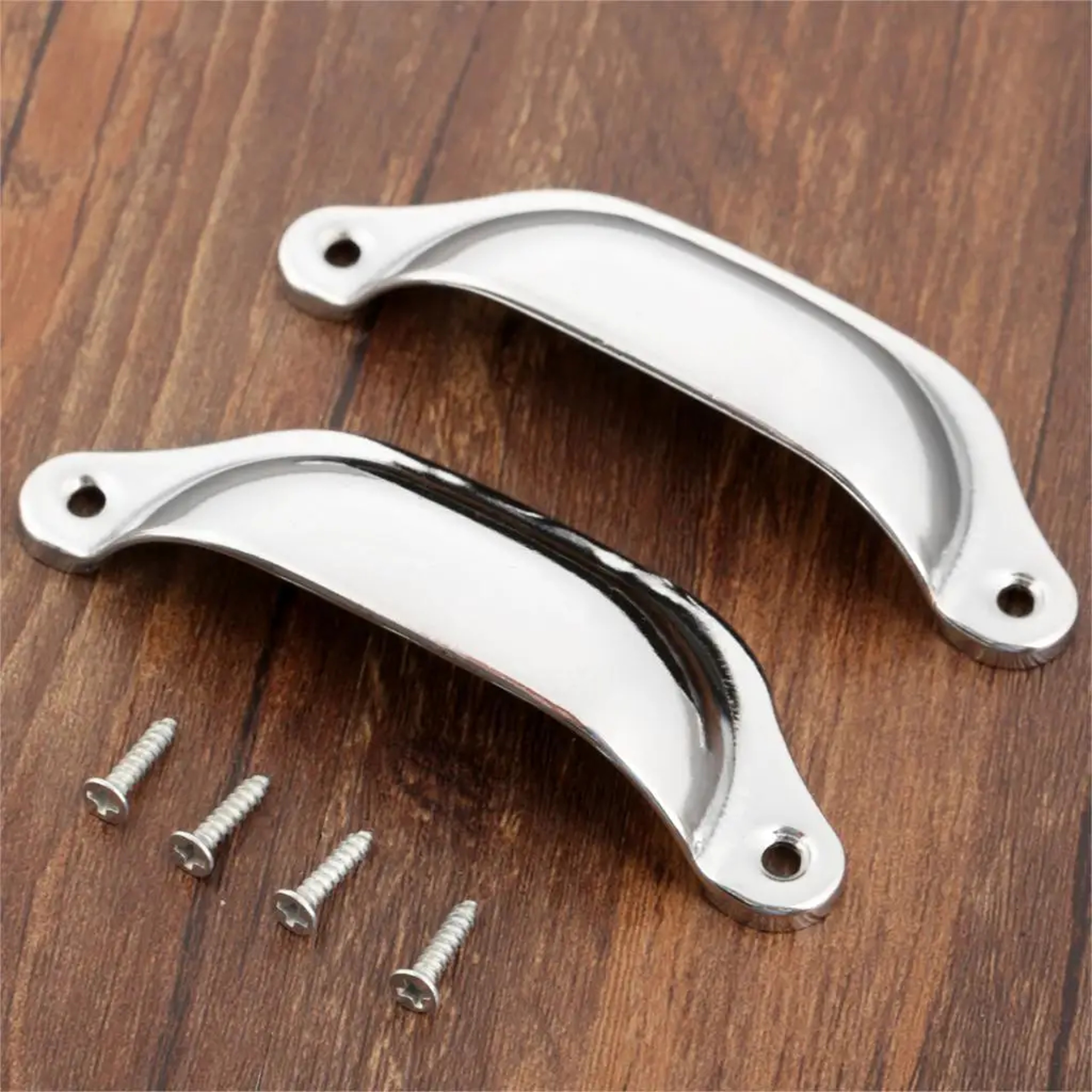 Vintage Shell Cabinet Handles Antique Drawer Pulls for Wardrobe Dresser Furniture Upgrade – view 10