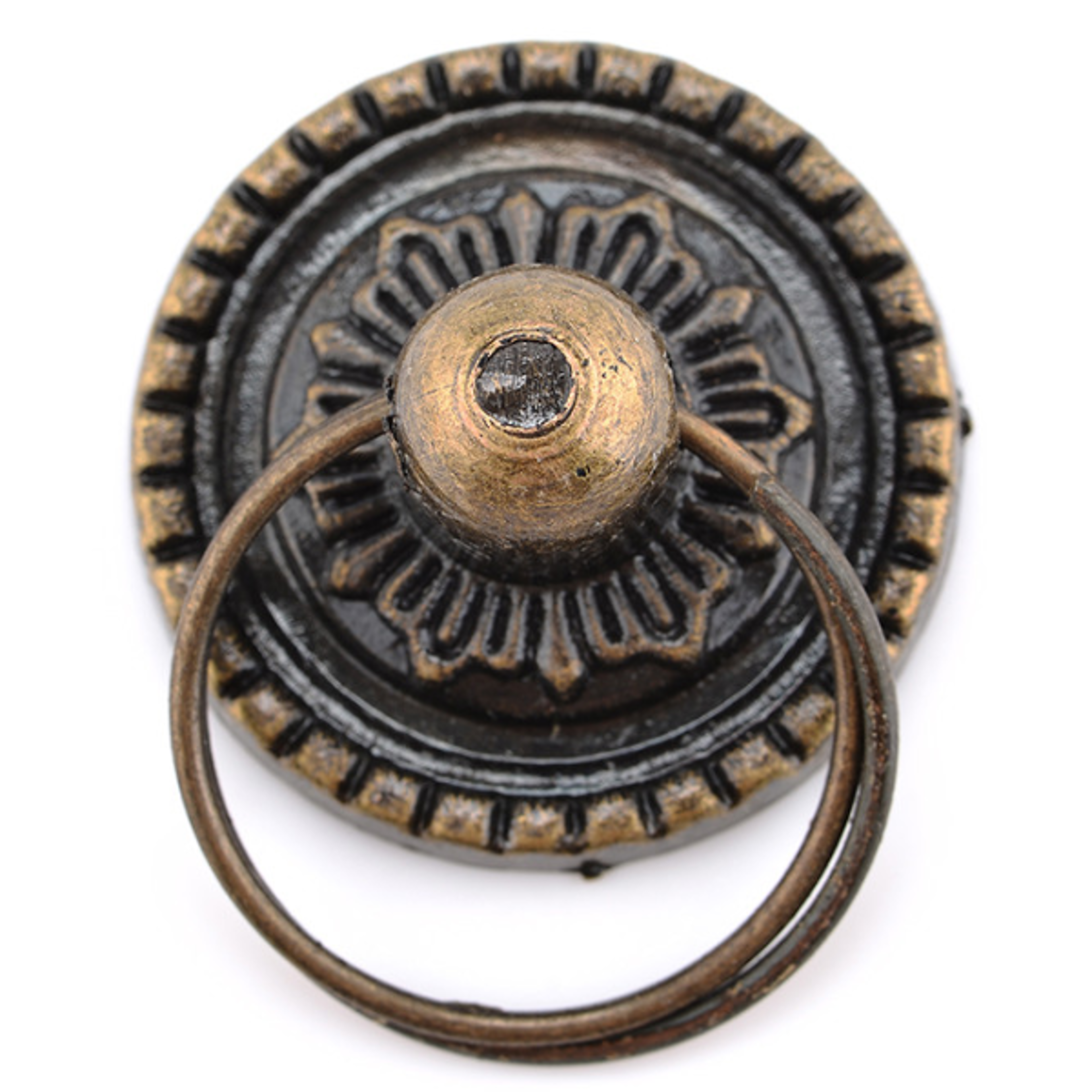 Vintage Bronze Cabinet Knobs  Drawer Pulls Retro Cupboard Door Handles for Furniture Upgrade