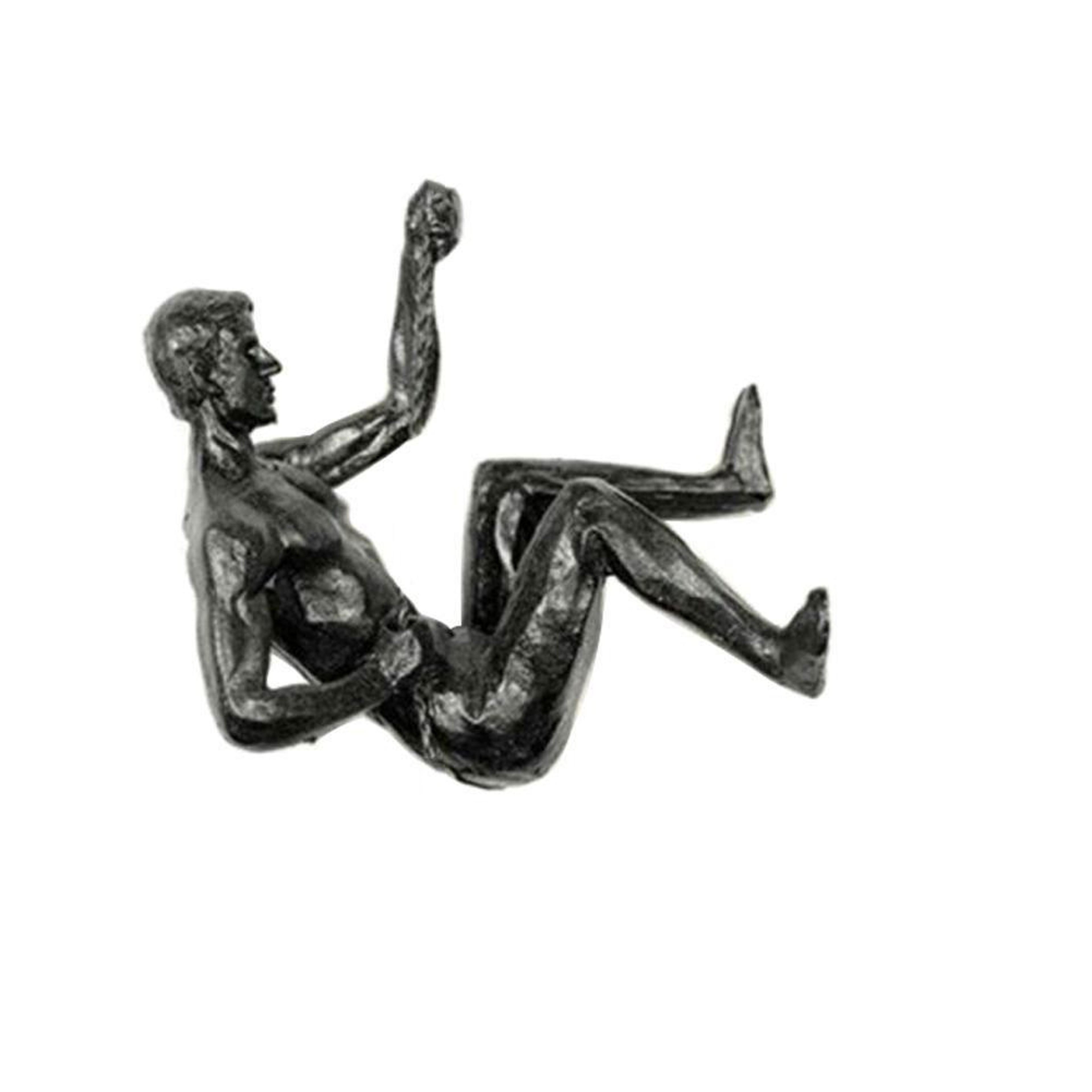 Modern rock climber wall decor resin sculpture for home and office inspiration – view 4