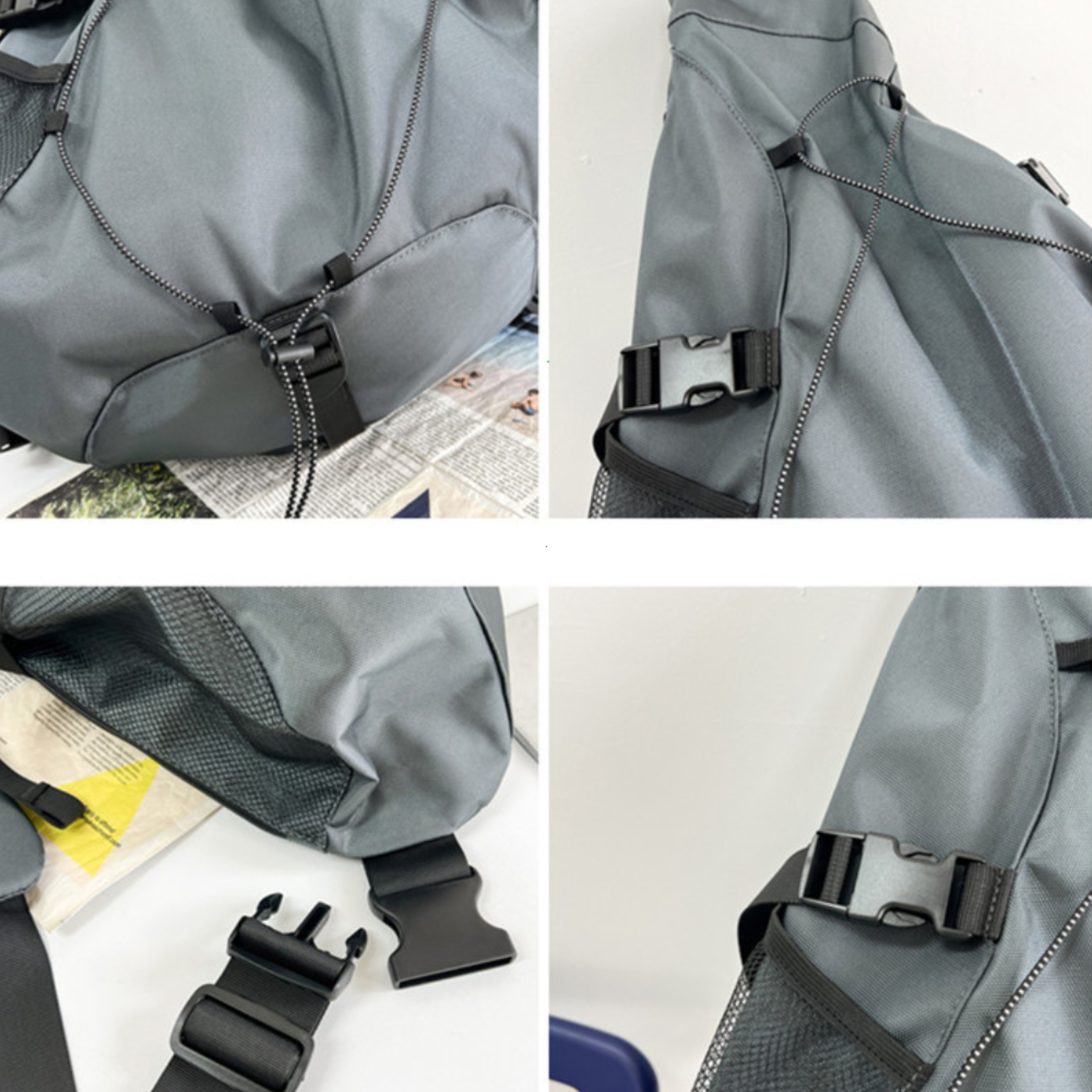 UrbanFlex Mens Crossbody Bag Large Capacity Travel Chest Sling 3