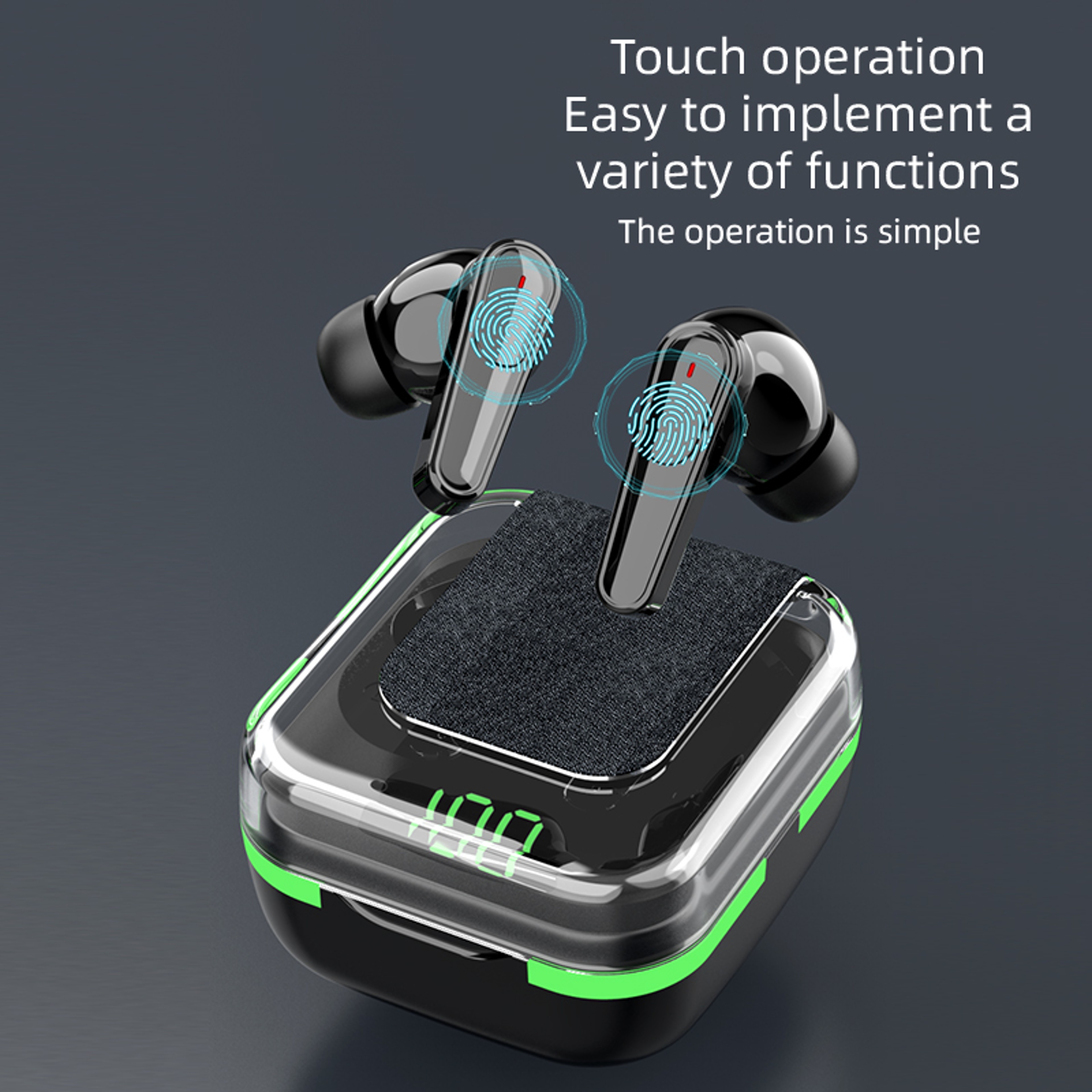 Ultra-Light TWS Wireless Earbuds with ENC Noise Cancelling & Long Battery Life – view 6
