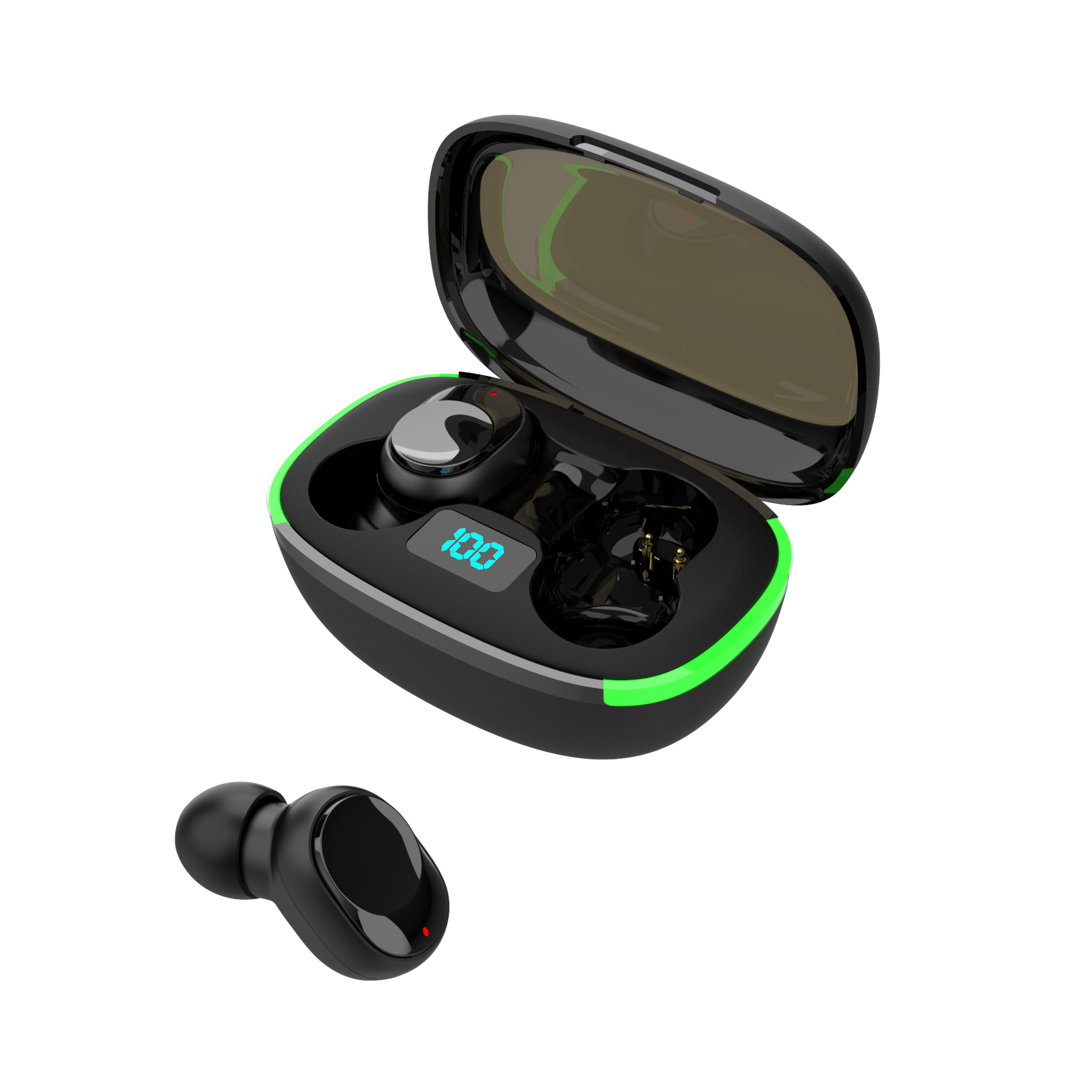 FlipCharge Pro Wireless Earbuds With Touch Control And Gaming Mode 2