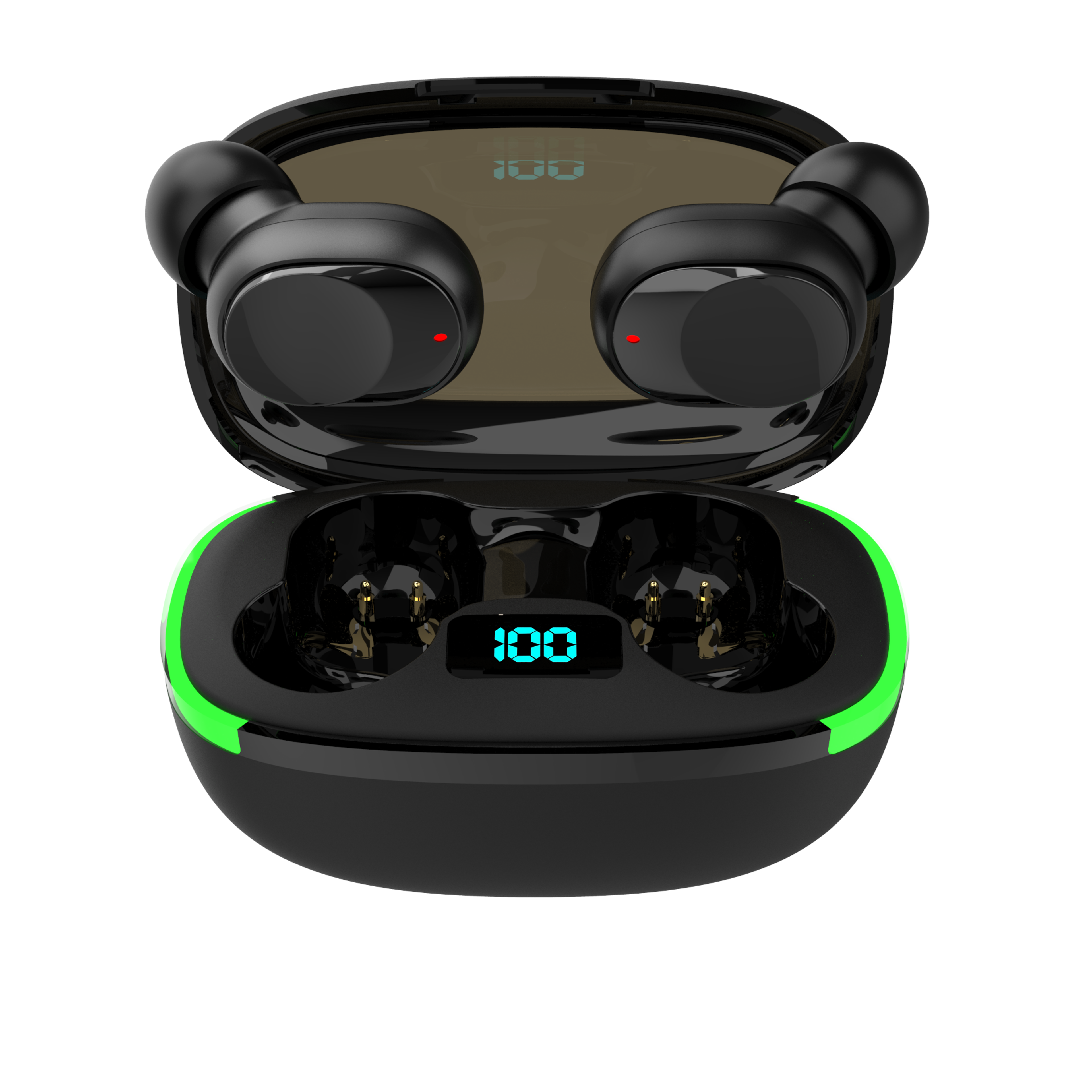 FlipCharge Pro Wireless Earbuds With Touch Control And Gaming Mode 5