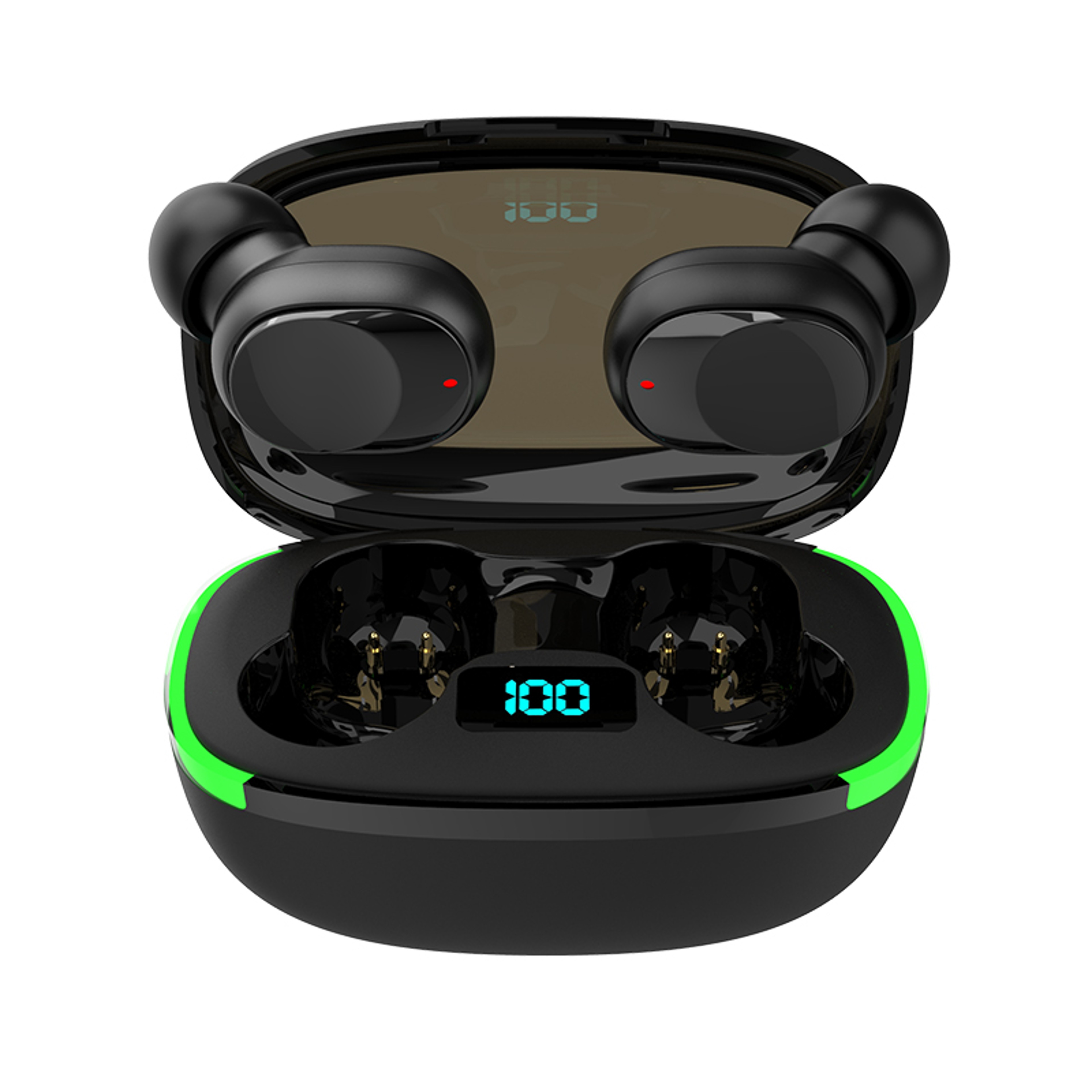 Smart LED Display Bluetooth Earbuds With HiFi Stereo Sound And Long Battery Life 2