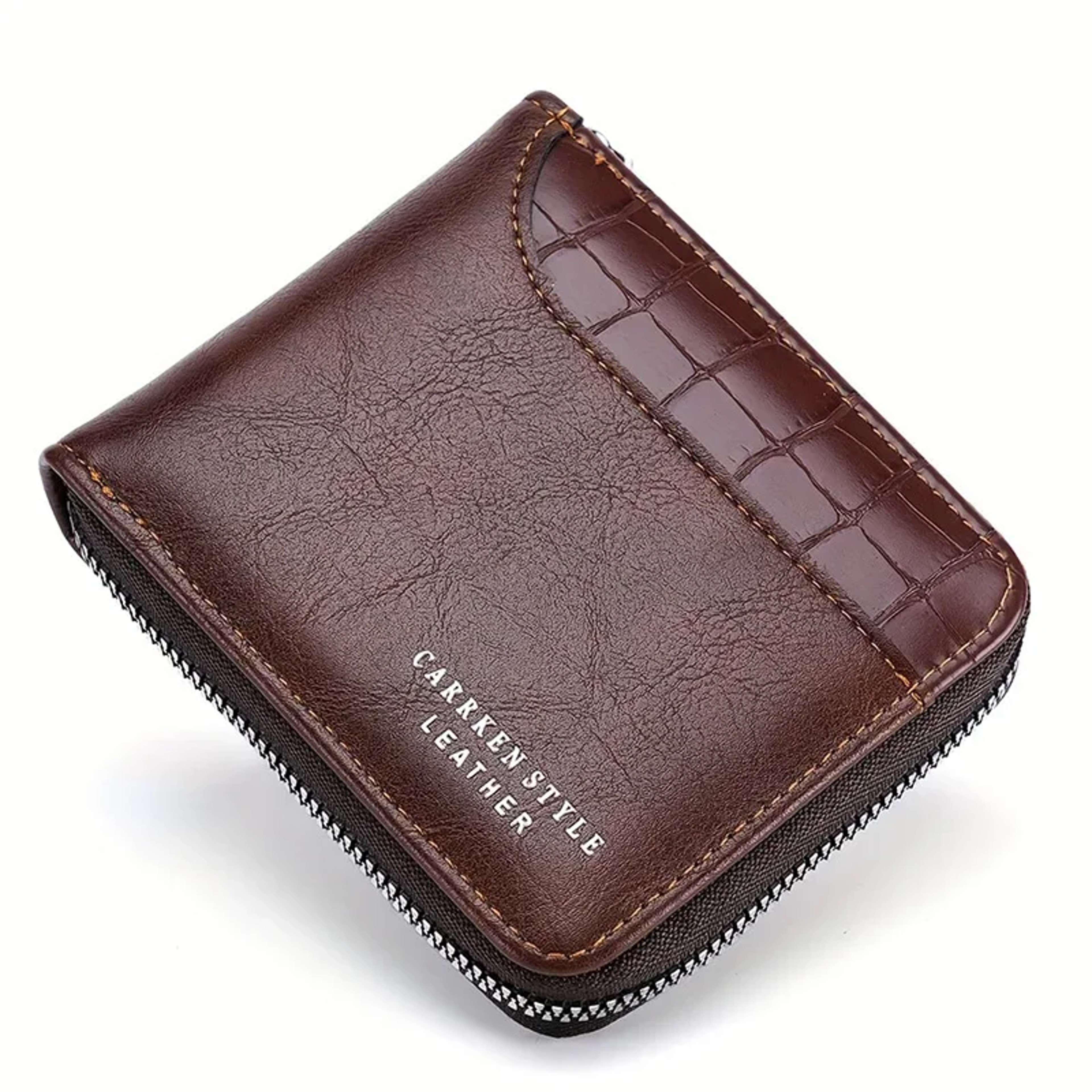 Luxury Mens Leather Wallet with RFID & Coin Pocket – view 7
