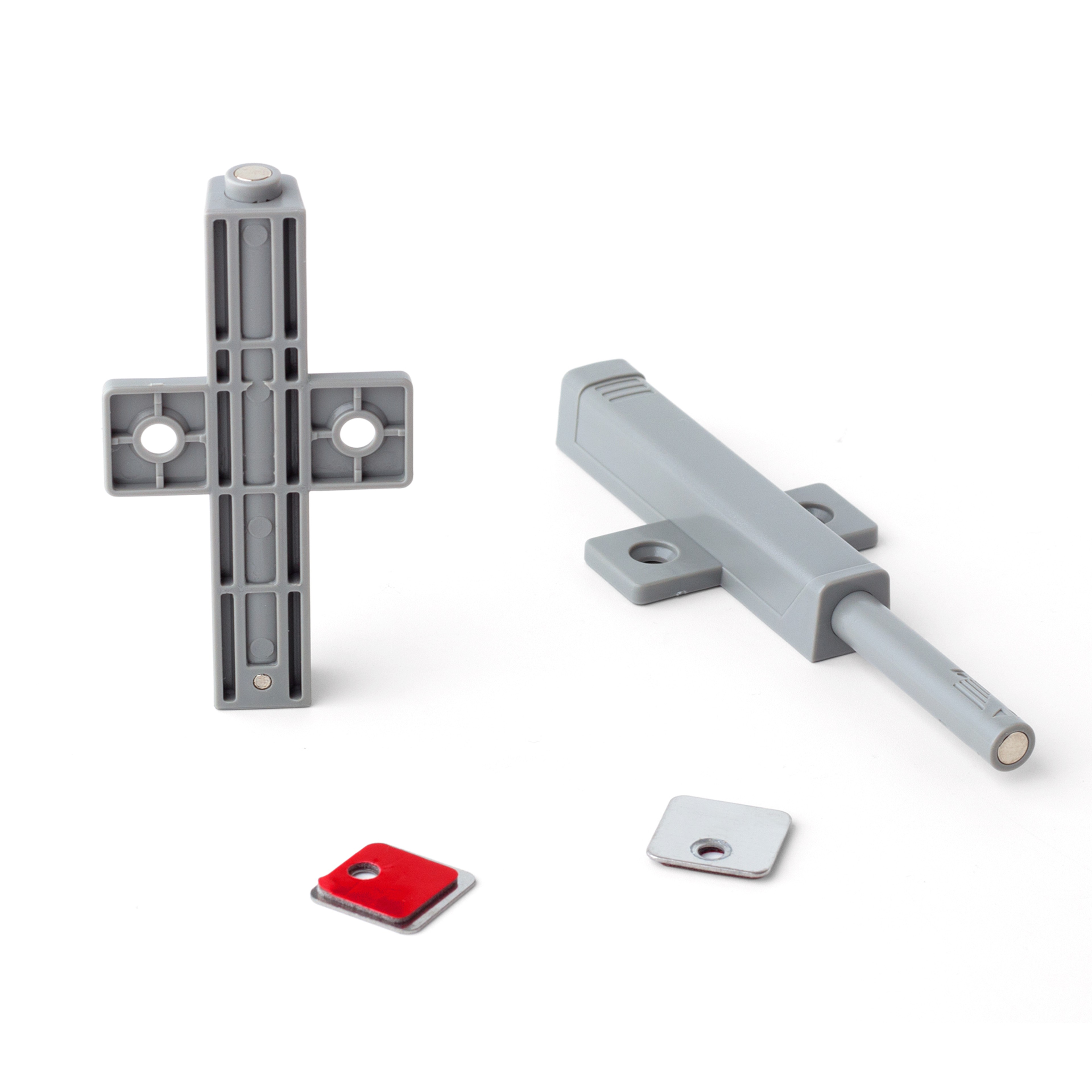 Push To Open Magnetic Cabinet Latch Set For Seamless Hidden Door Closure 3