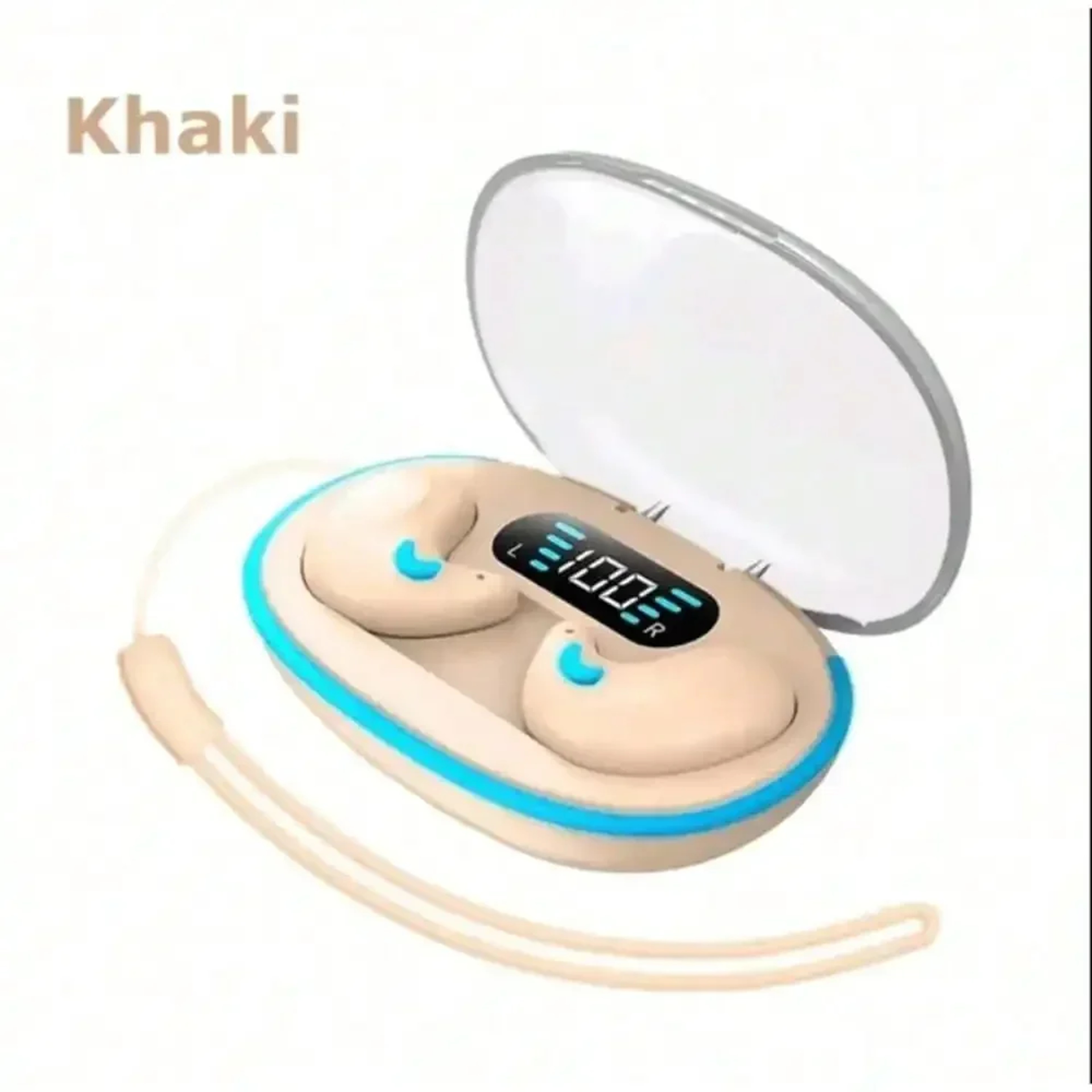 SleepFit Bluetooth Sleep Earbuds Wireless NoiseIsolating Waterproof Headphones With Mic 6