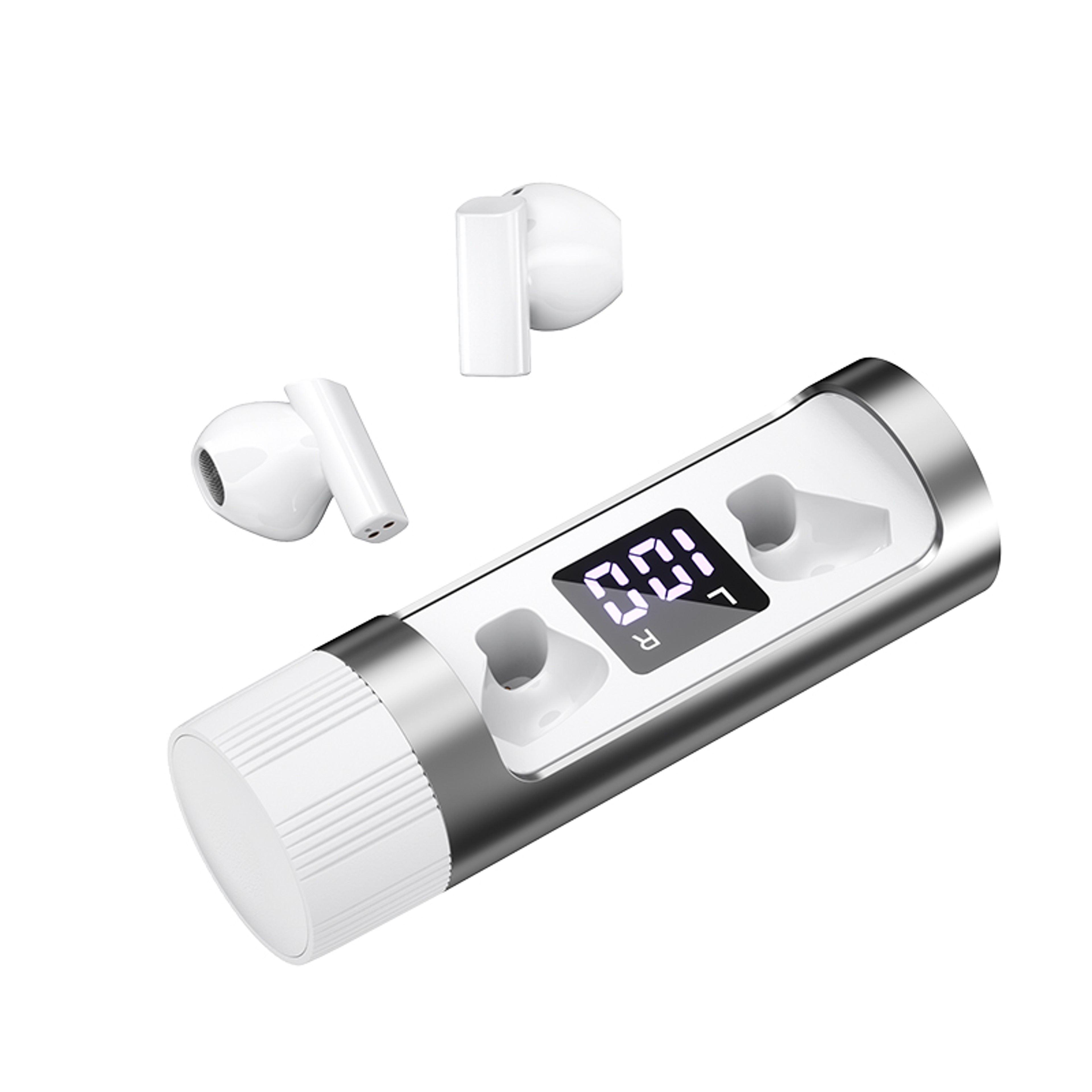 Low Latency Wireless Bluetooth Gaming Earbuds with Digital Display & Noise Reduction – view 4
