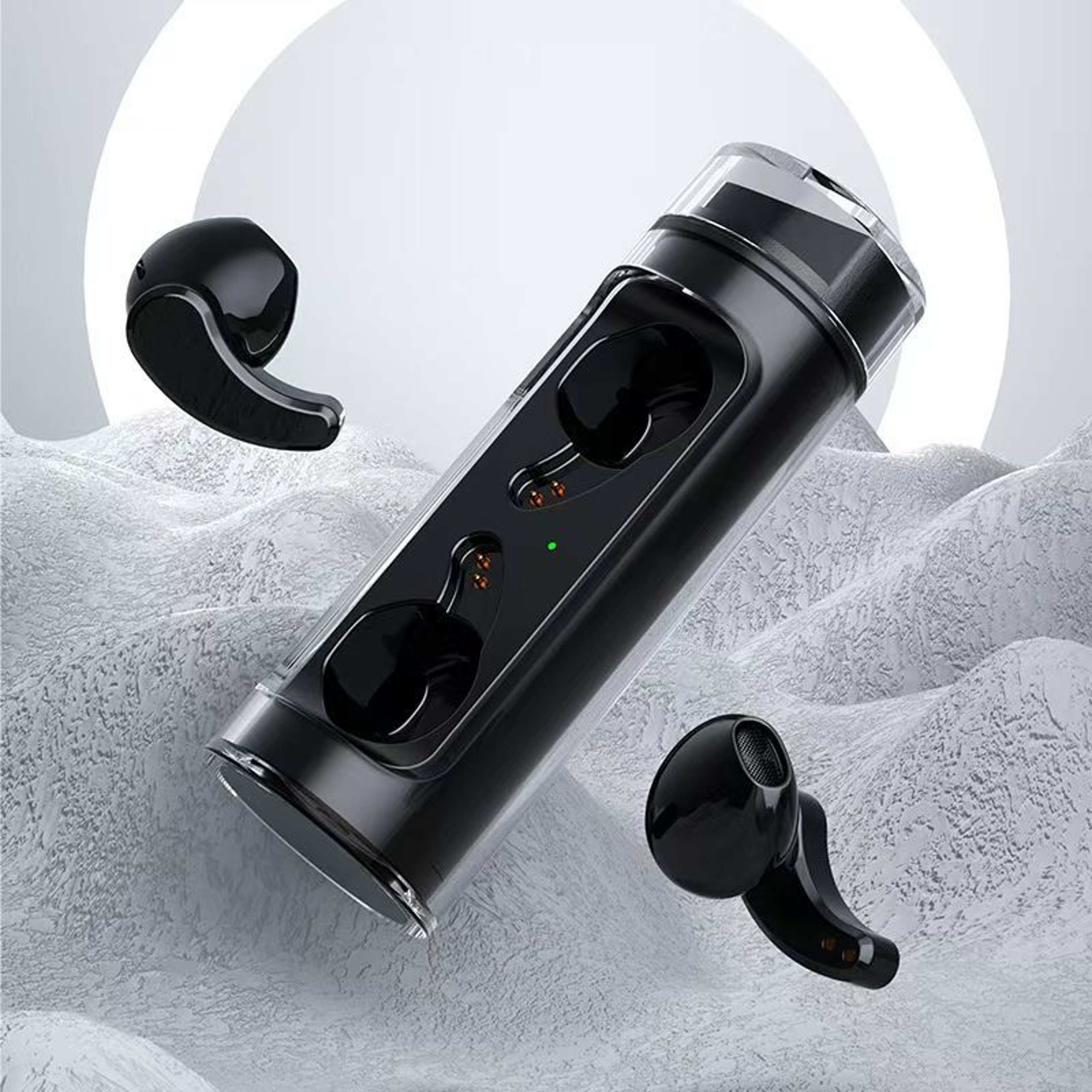 Half InEar Bluetooth Earbuds TWS Wireless Earphones With Clear Sound  Compact Design 7