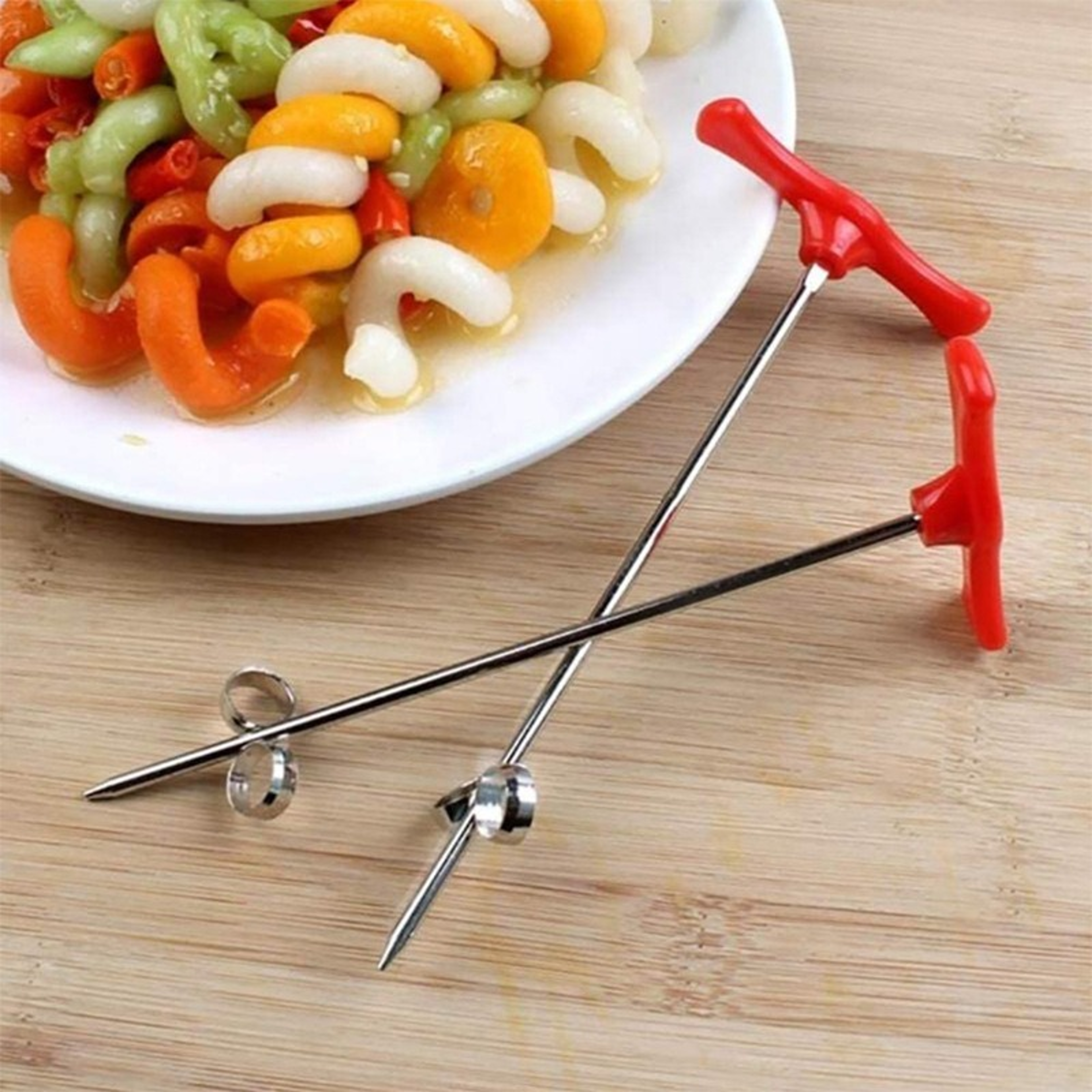 Manual Spiral Vegetable Cutter Twister for Fries and Garnishes – view 3