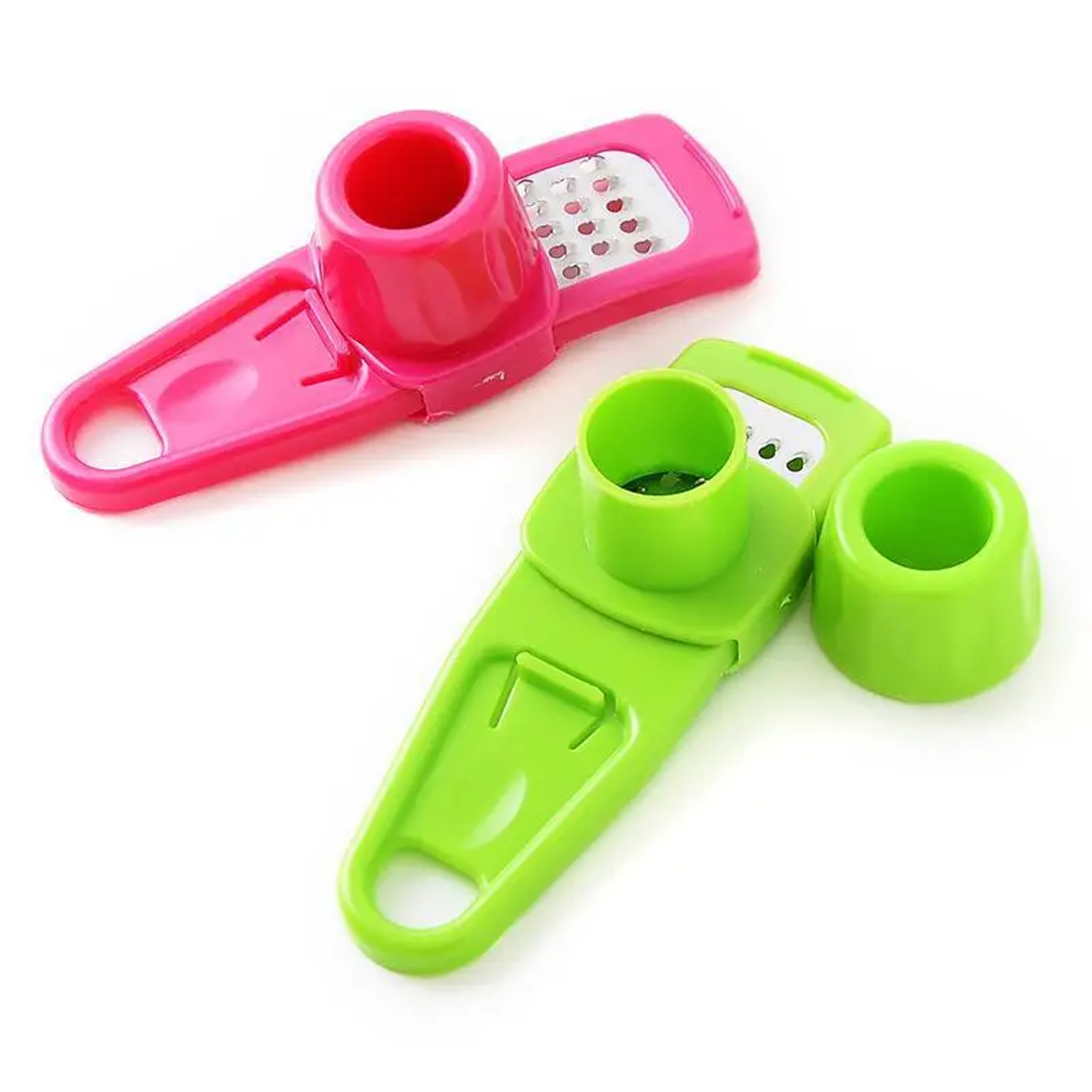 MultiFunction Garlic Press Manual Garlic Crusher  Ginger Grinder Tool 5
