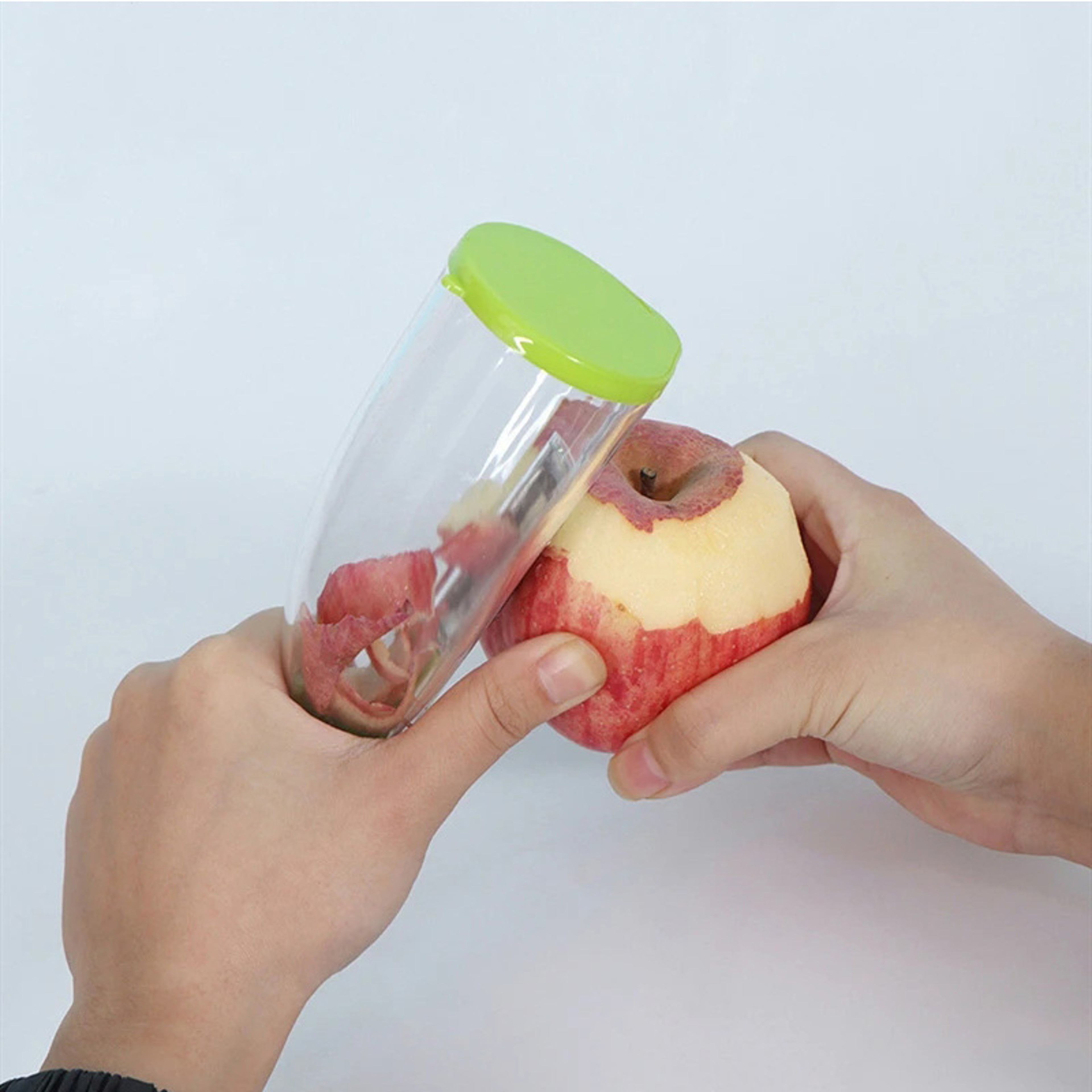 Smart Storage Vegetable Peeler with Stainless Steel Blade for Fruits & Kitchen Prep – view 4