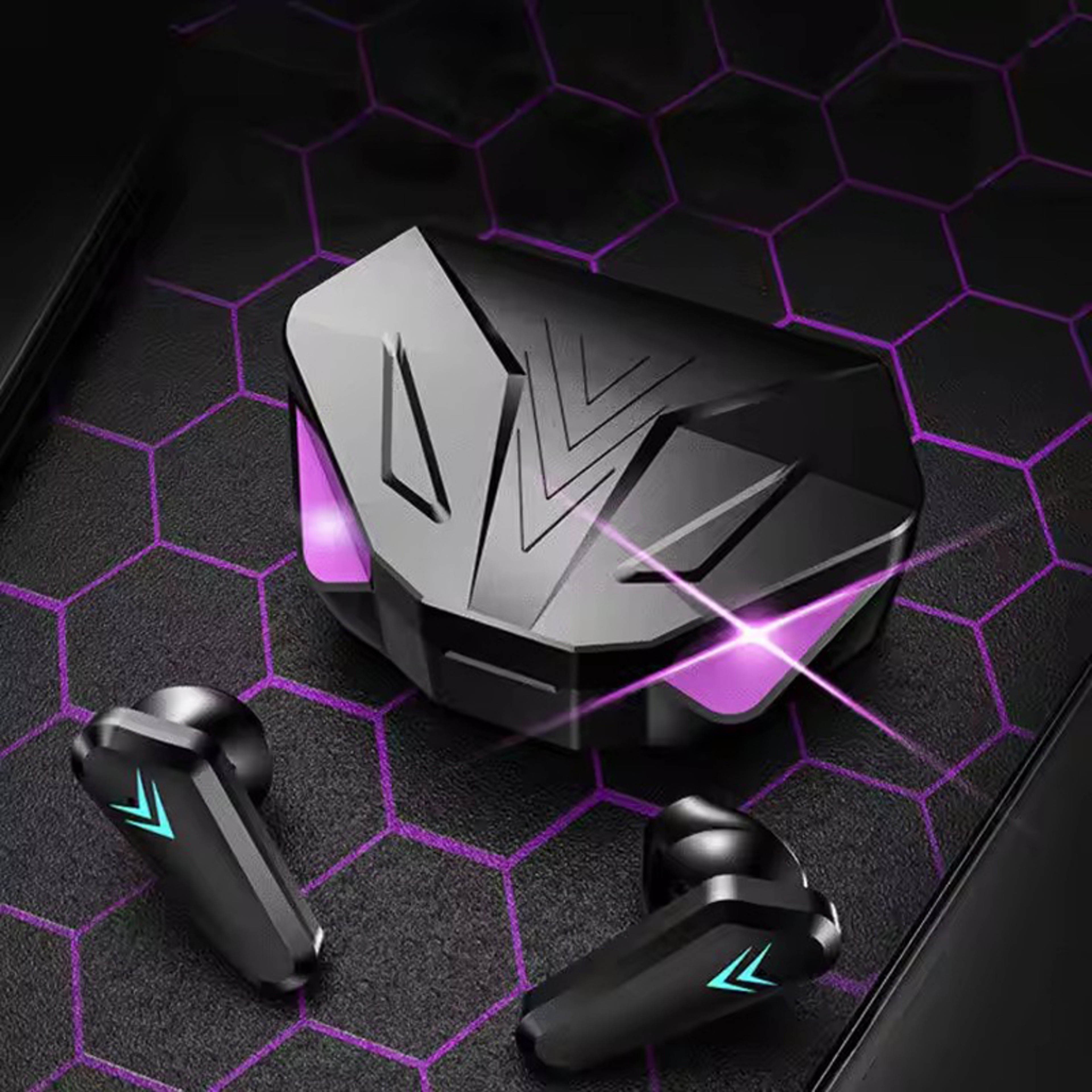 TWS Gaming Earbuds Bluetooth Earphones with HiFi Stereo Bass & Noise-Reducing Mic – view 1