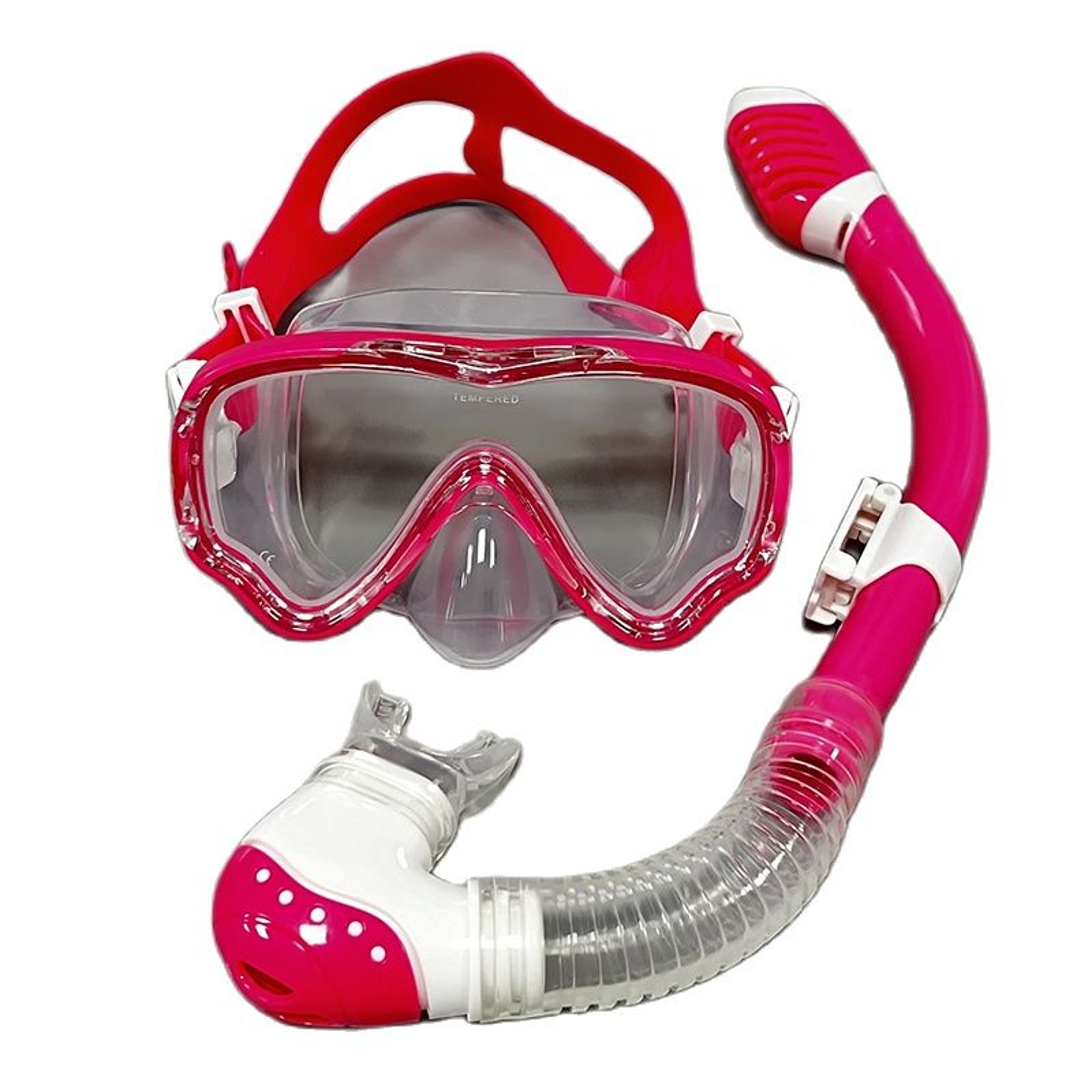 OceanView Kids & Adult Snorkel Set with Anti Fog Diving Mask and Dry Top Tube – view 7