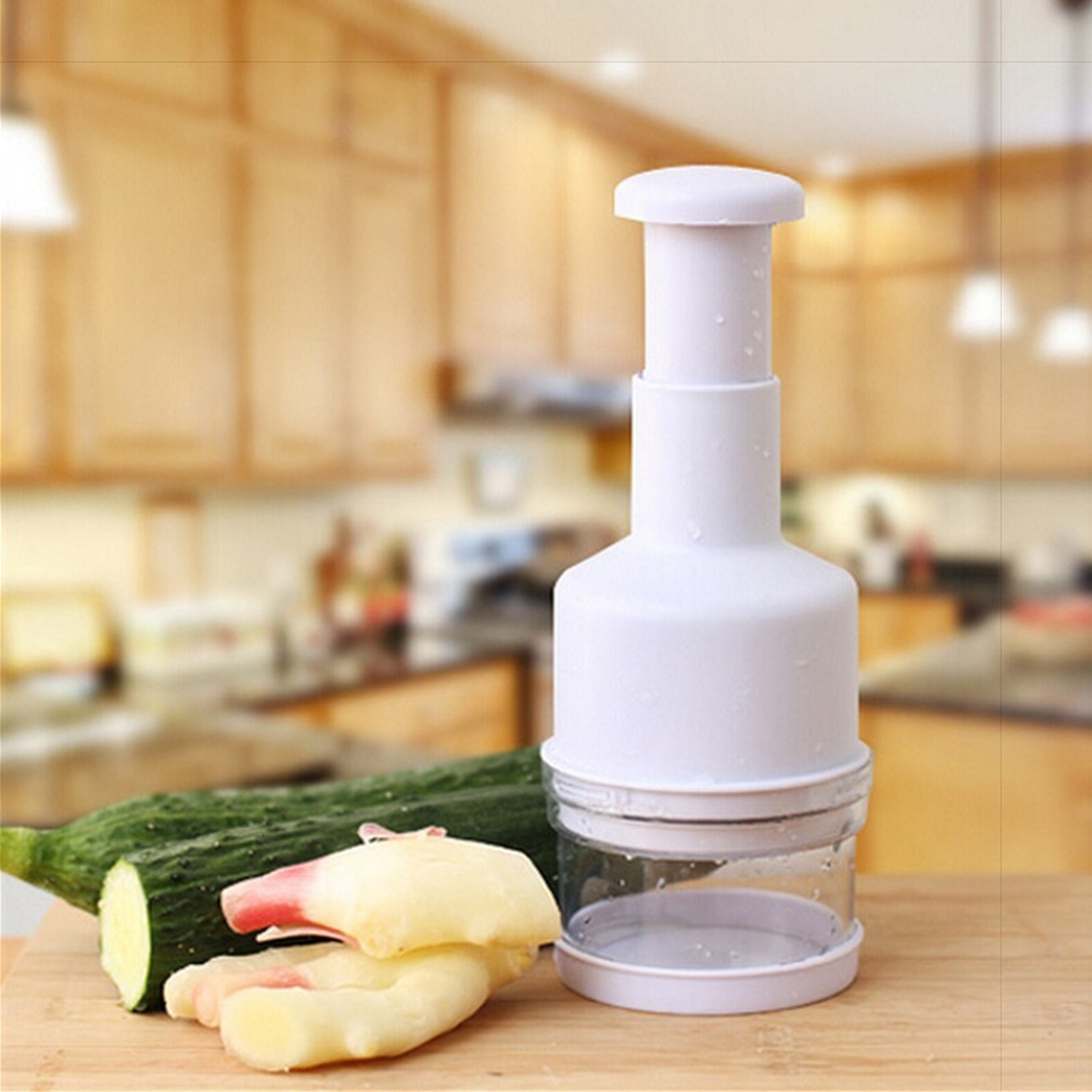 Multi-Function Vegetable Chopper and Garlic Press Kitchen Cutter Tool – view 3