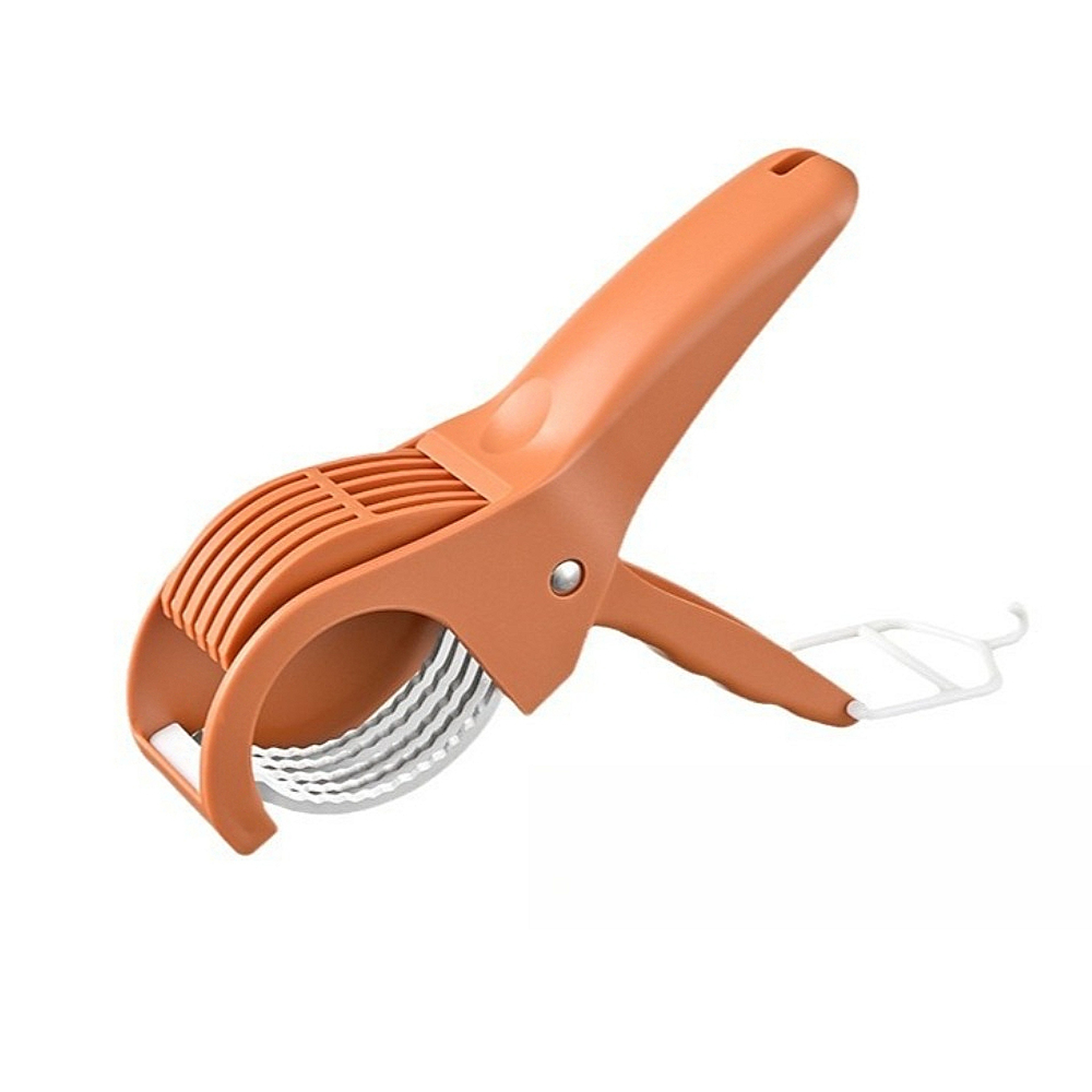 Stainless Steel Vegetable Cutter & Banana Slicer for Fast Kitchen Prep – view 8