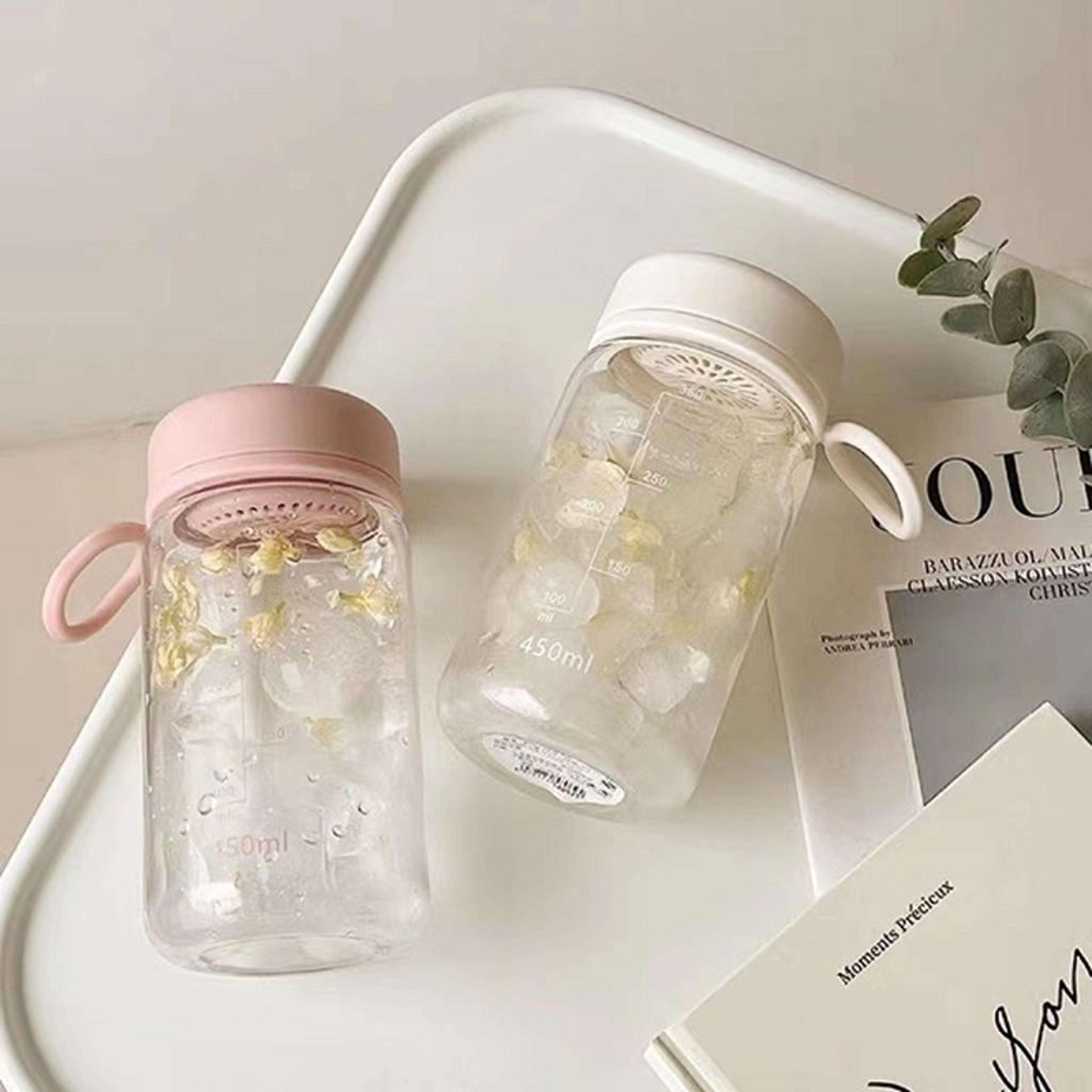 PureSip Portable Water Bottle With Tea Infuser For Coffee Tea  Everyday Hydration 4