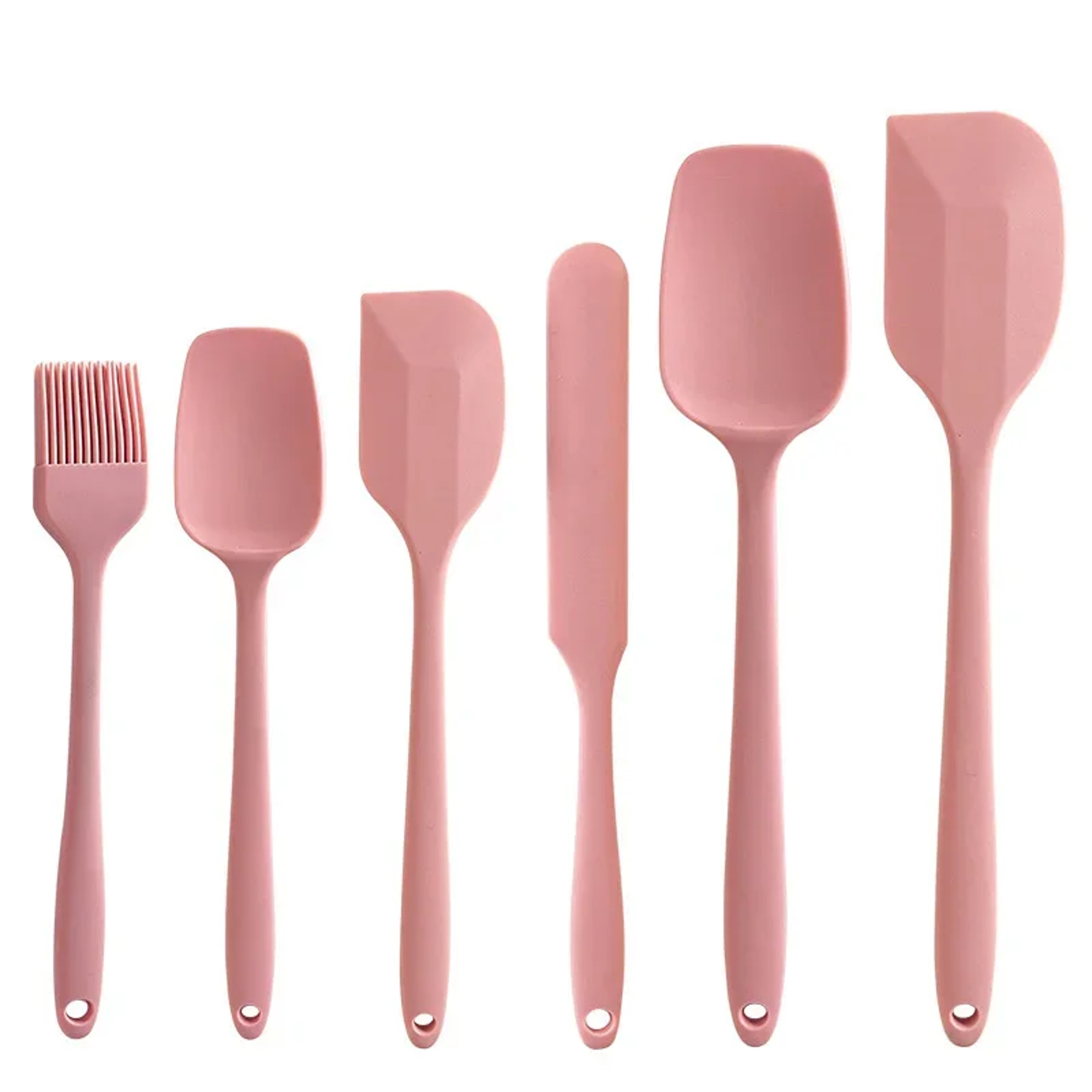 Silicone Spatula Set HeatResistant NonStick Baking  Cooking Utensils 8