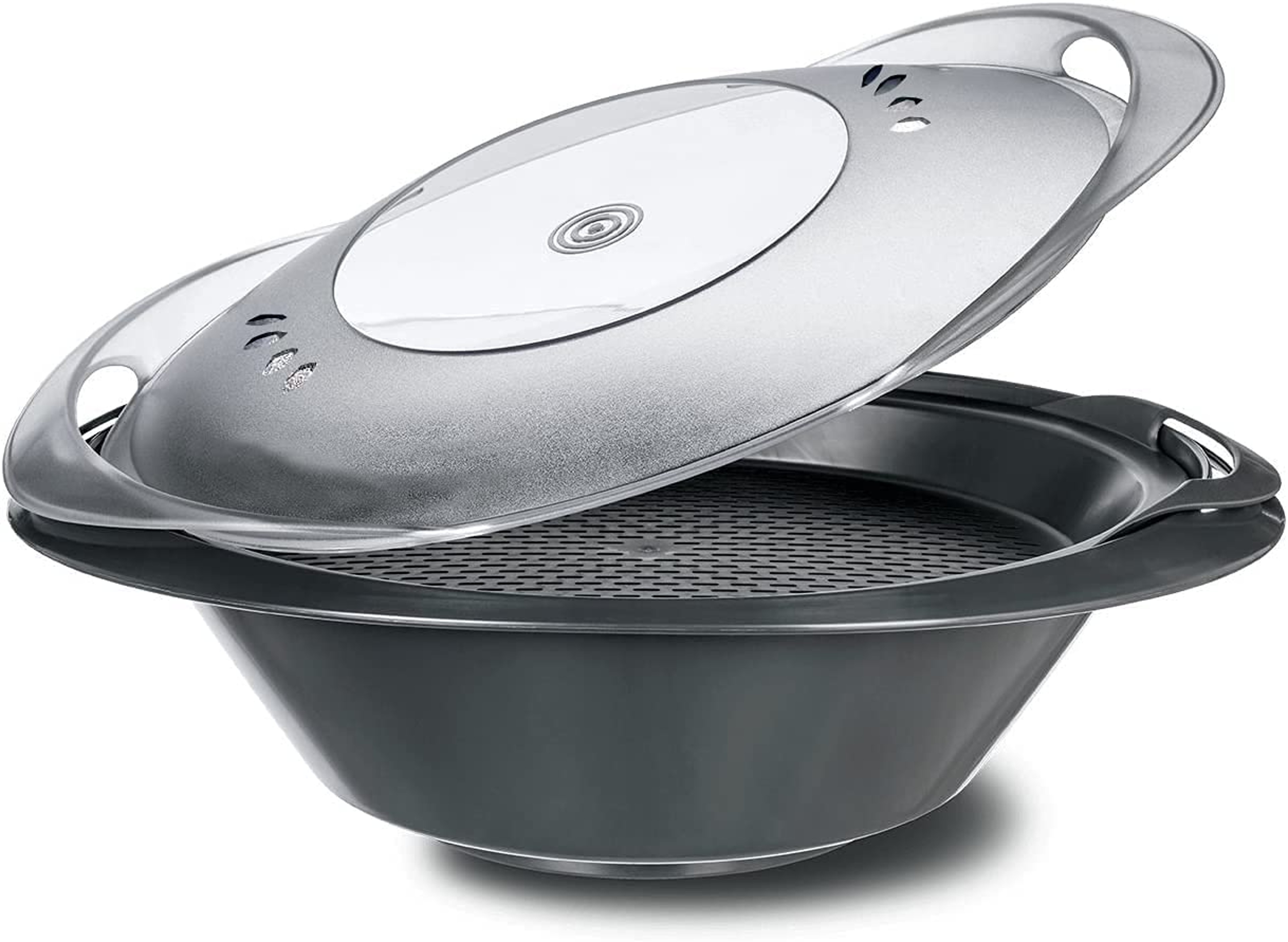 ThermoSteam Clear Steaming Lid Cover For Thermomix Food Processor 0