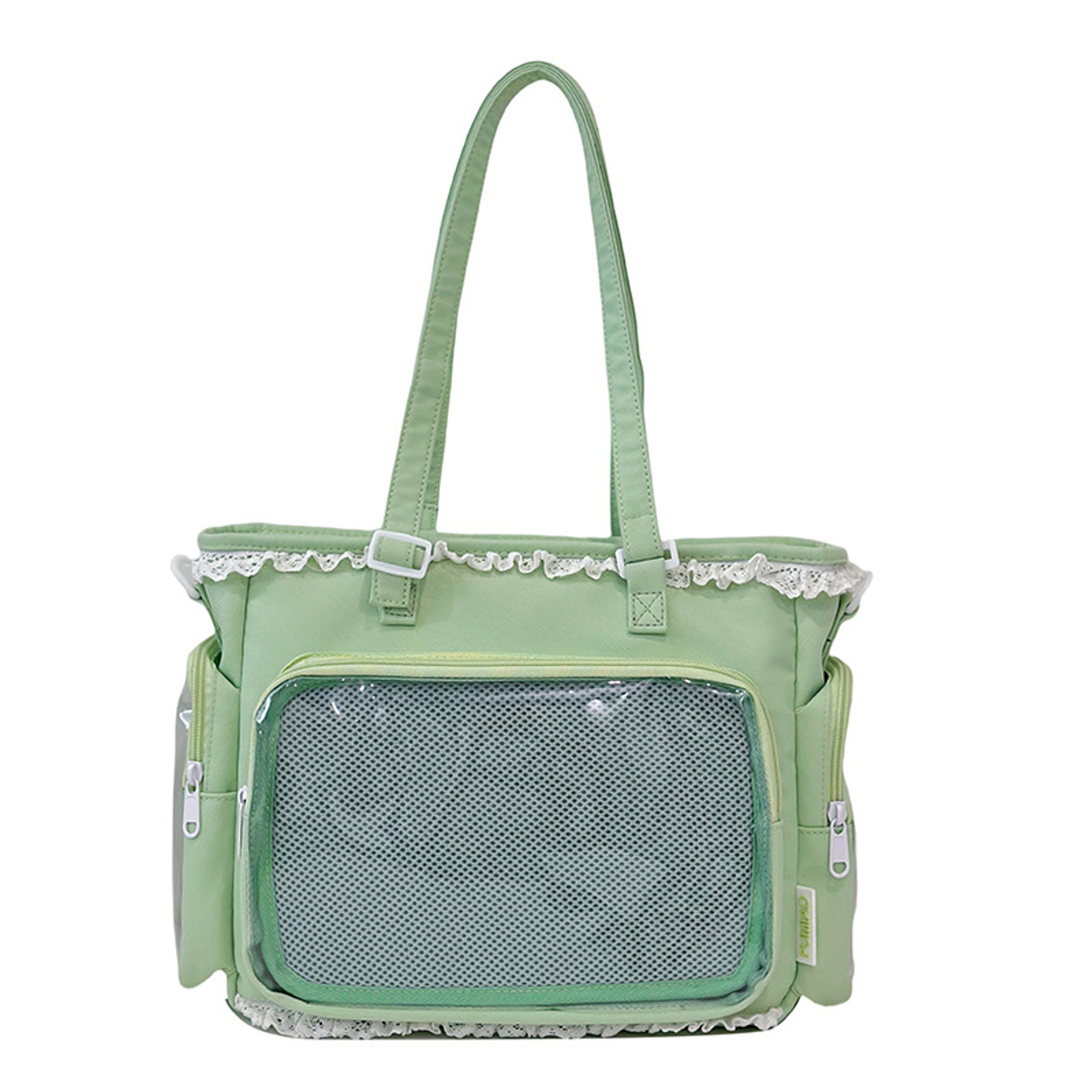 Kawaii Anime Messenger Bag With Bow Charm For JK School  Everyday Style 0