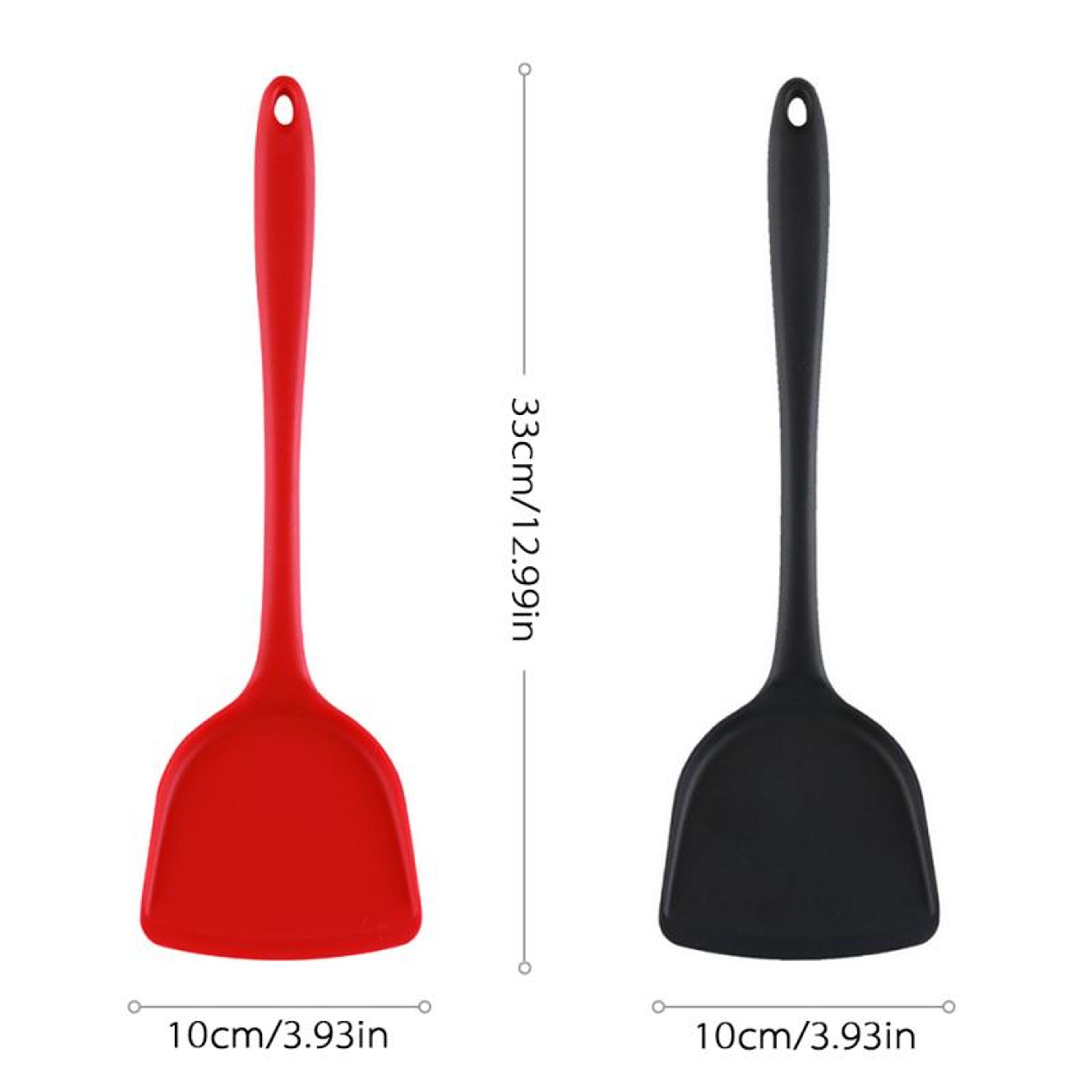Heat Resistant Silicone Turner Spatula for Nonstick Cooking and Easy Flipping – view 6