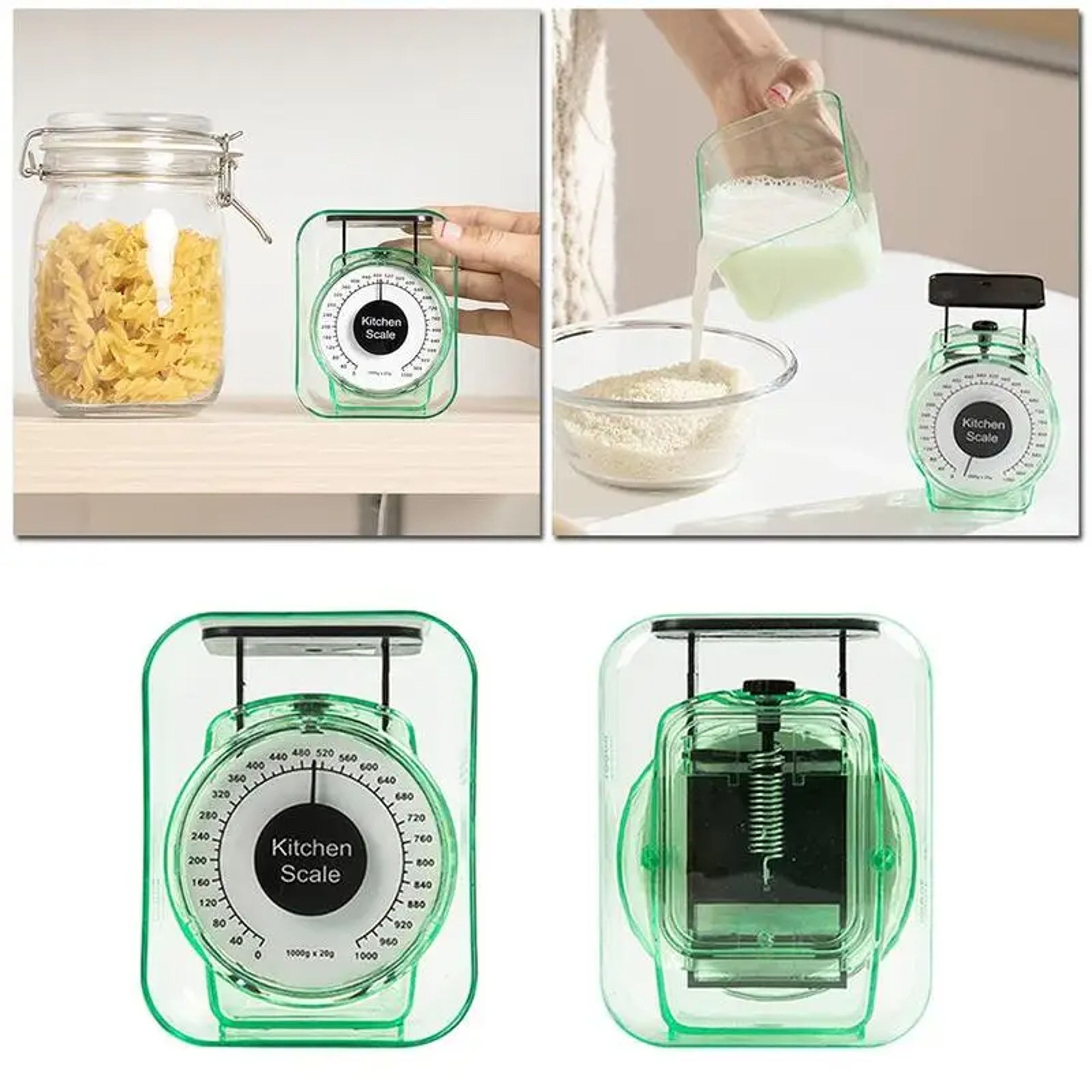 Precision Mechanical Kitchen Food Scale For Baking Meal Prep  Cooking 5