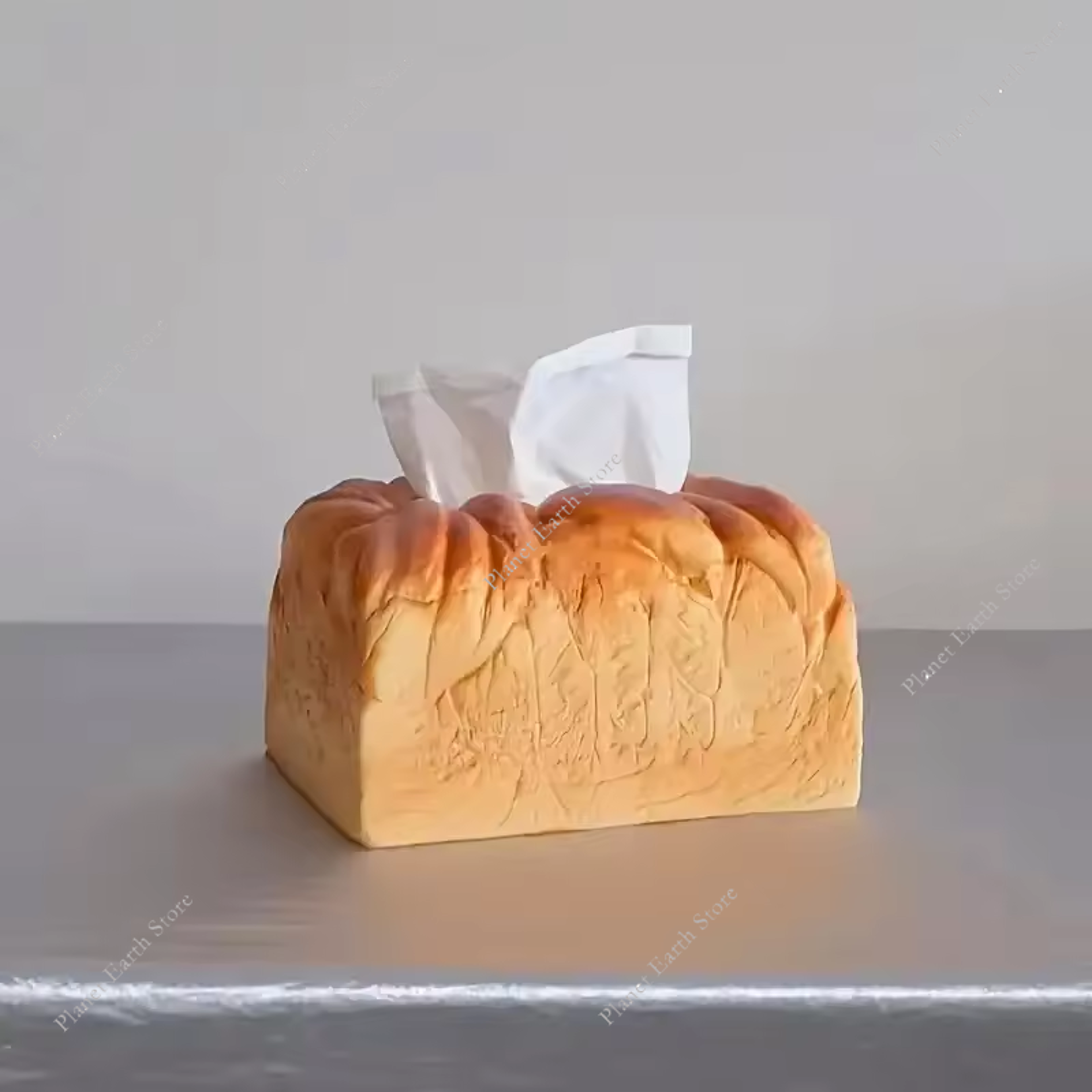 Butter Toast Tissue Box Cover Cute Bread Napkin Holder For Car Home  Office 1
