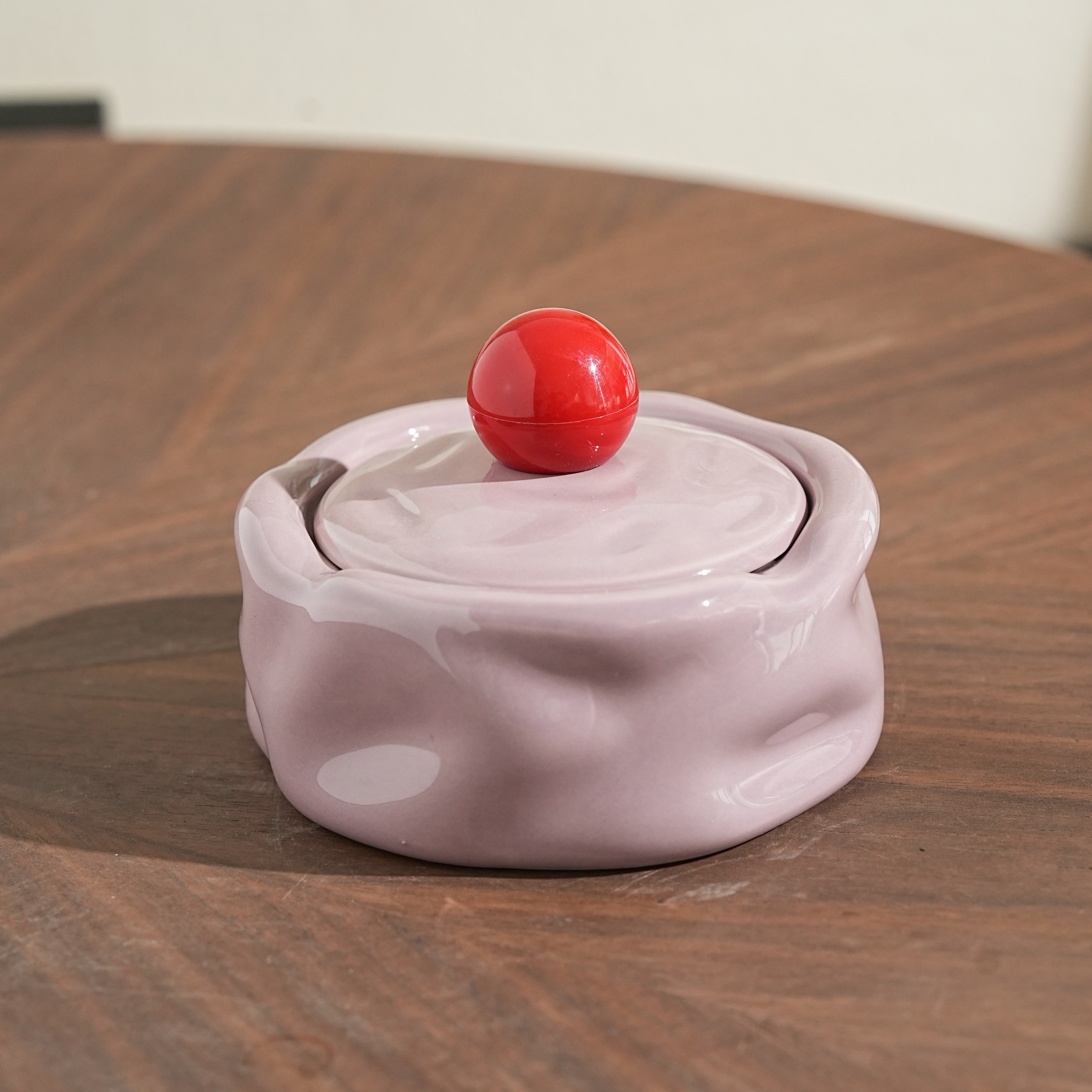 Modern Ceramic Ashtray Decorative Irregular Smoking Tray for Living Room & Desktop – view 9