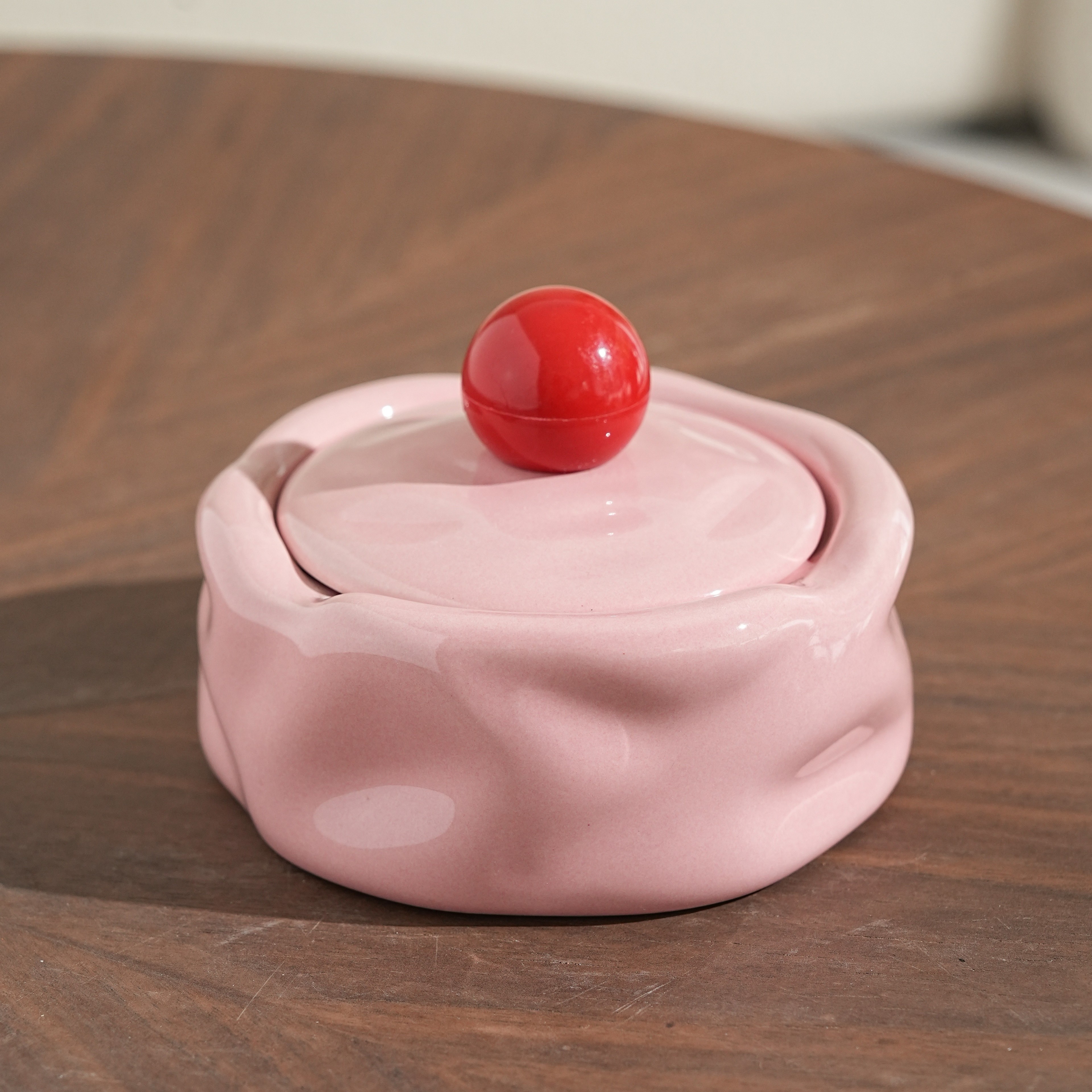 Modern Ceramic Ashtray Decorative Irregular Smoking Tray for Living Room & Desktop – view 11
