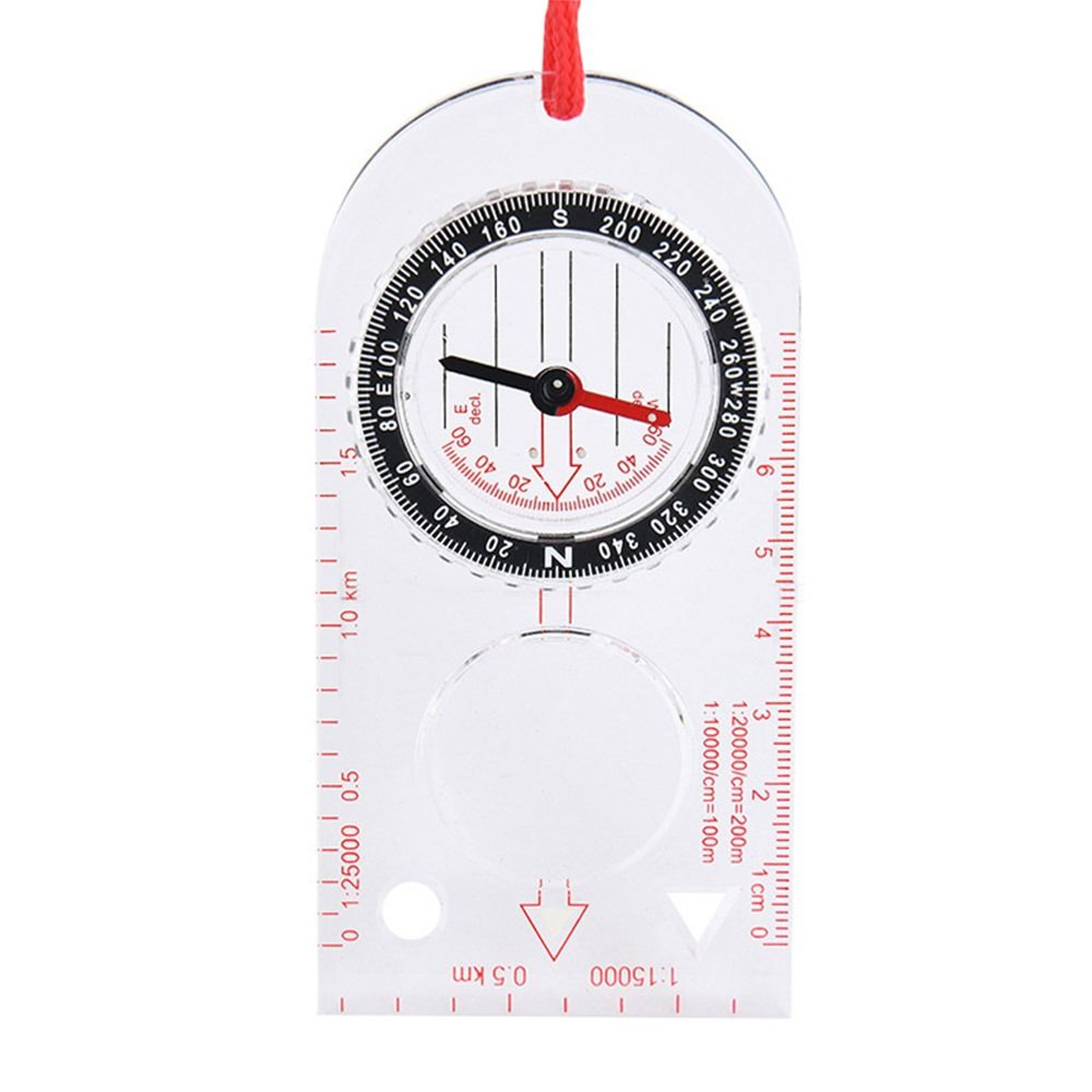 TrailMaster Map Compass With Acrylic Ruler For Hiking Camping  Orienteering 1