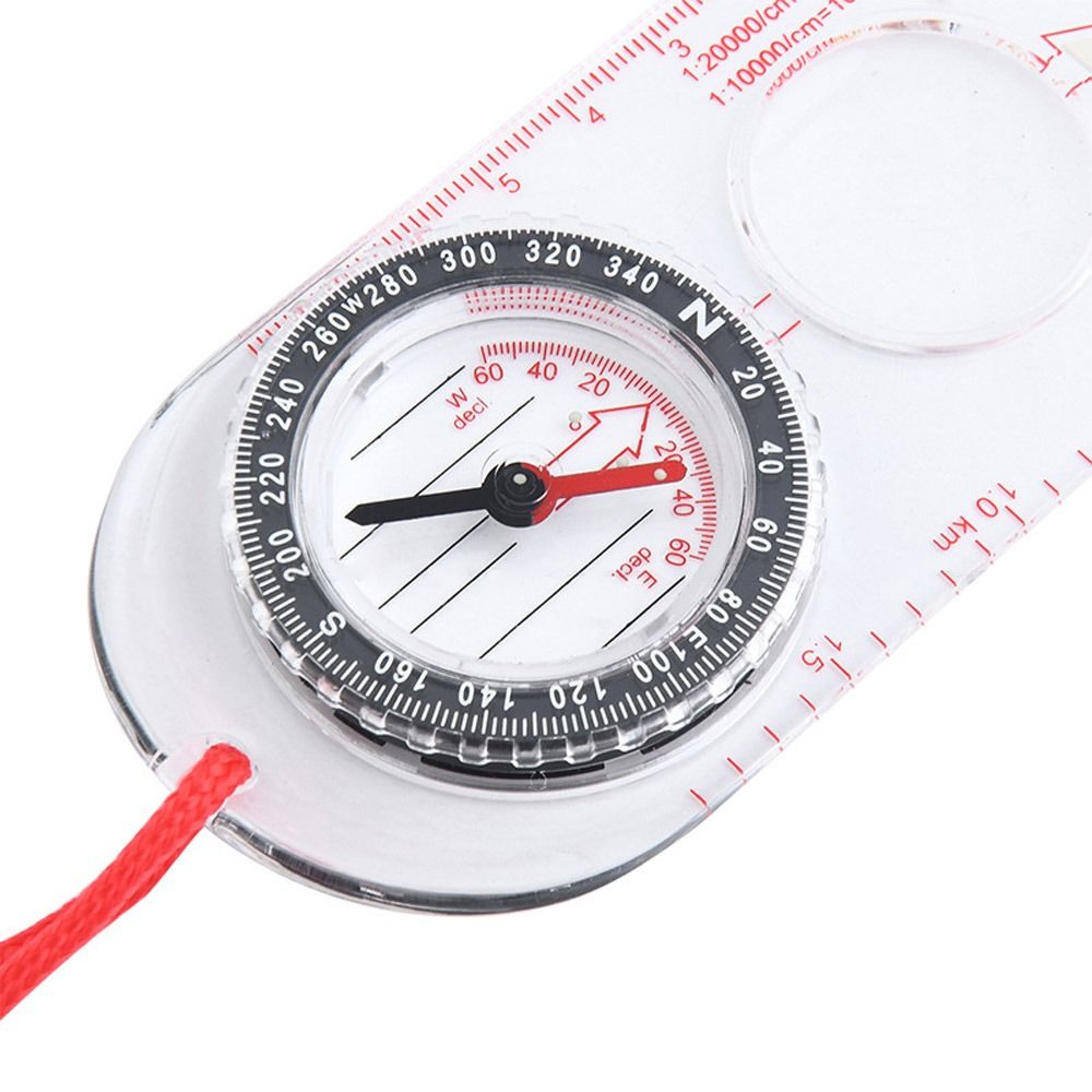 TrailMaster Map Compass With Acrylic Ruler For Hiking Camping  Orienteering 2