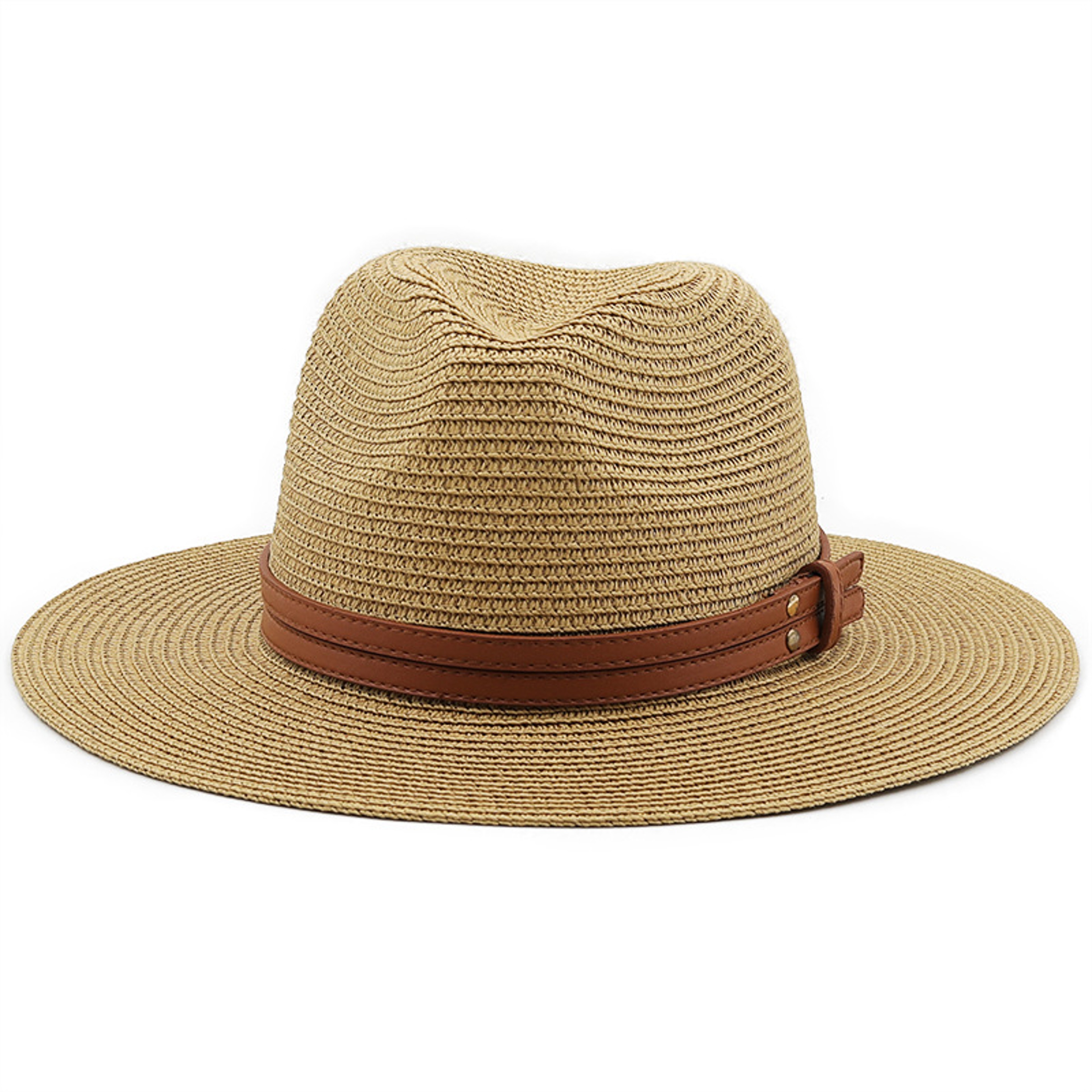Coastal Breeze Panama Hat For Women  Men Breathable Straw Sun Hat For Beach Travel 0