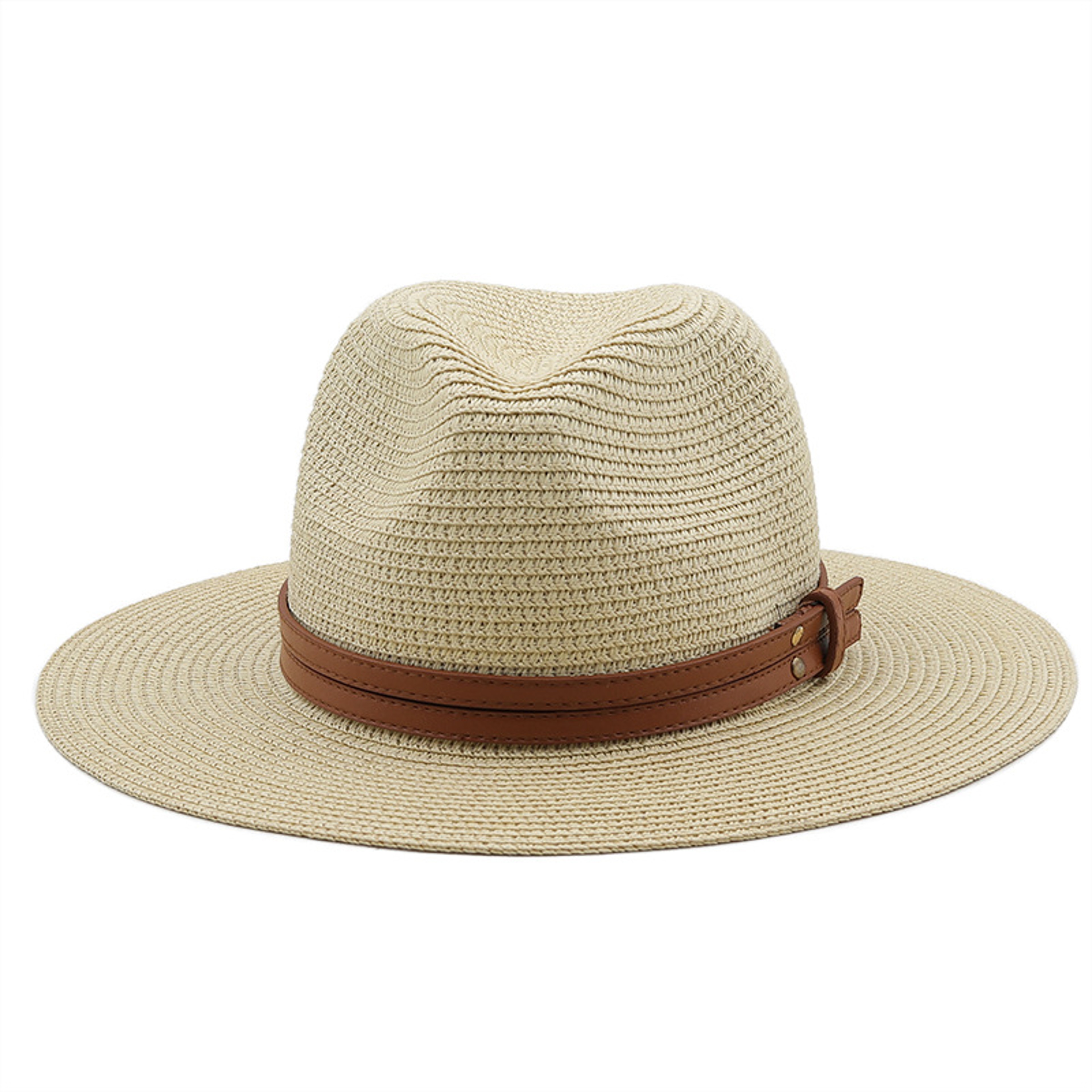 Coastal Breeze Panama Hat For Women  Men Breathable Straw Sun Hat For Beach Travel 1