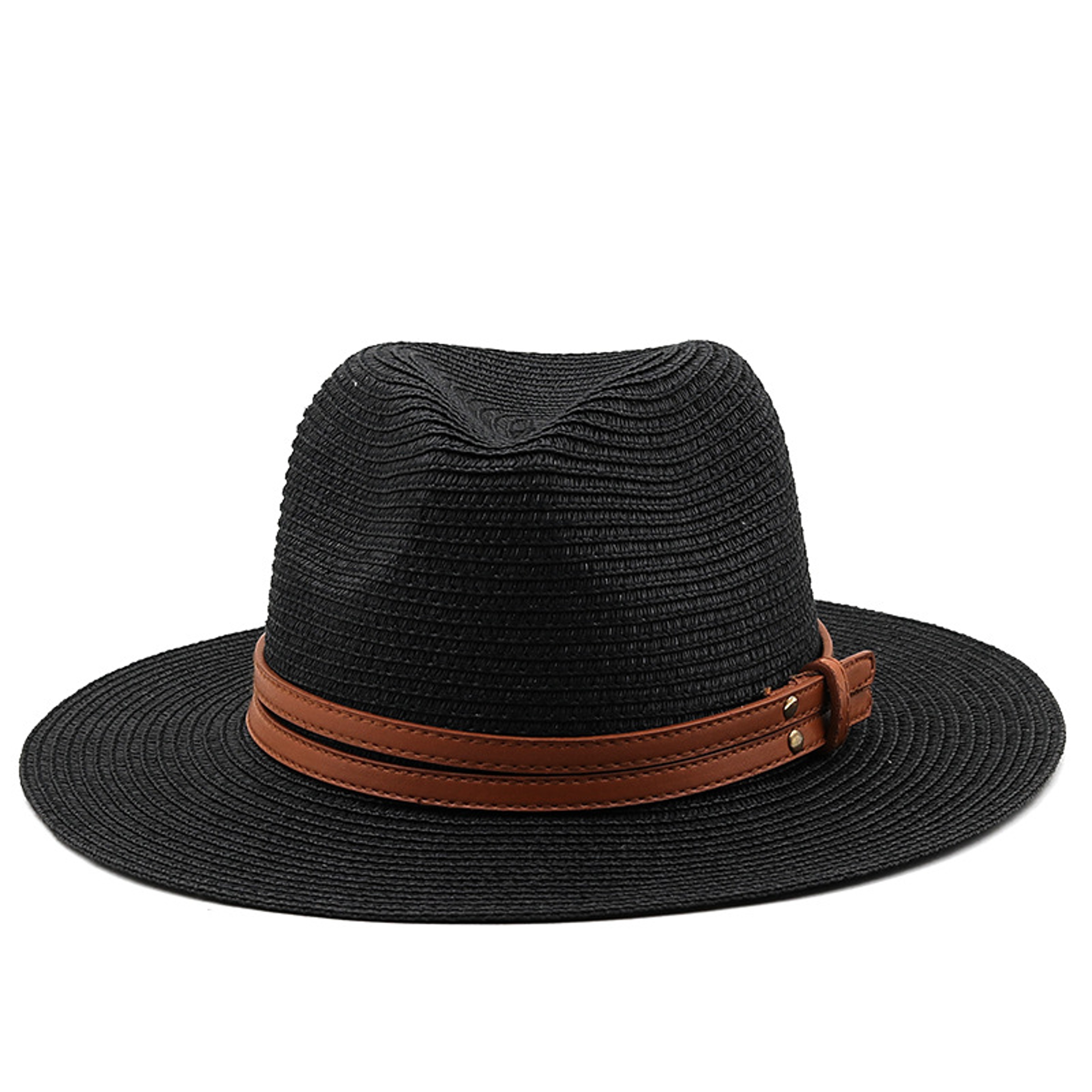 Coastal Breeze Panama Hat For Women  Men Breathable Straw Sun Hat For Beach Travel 11