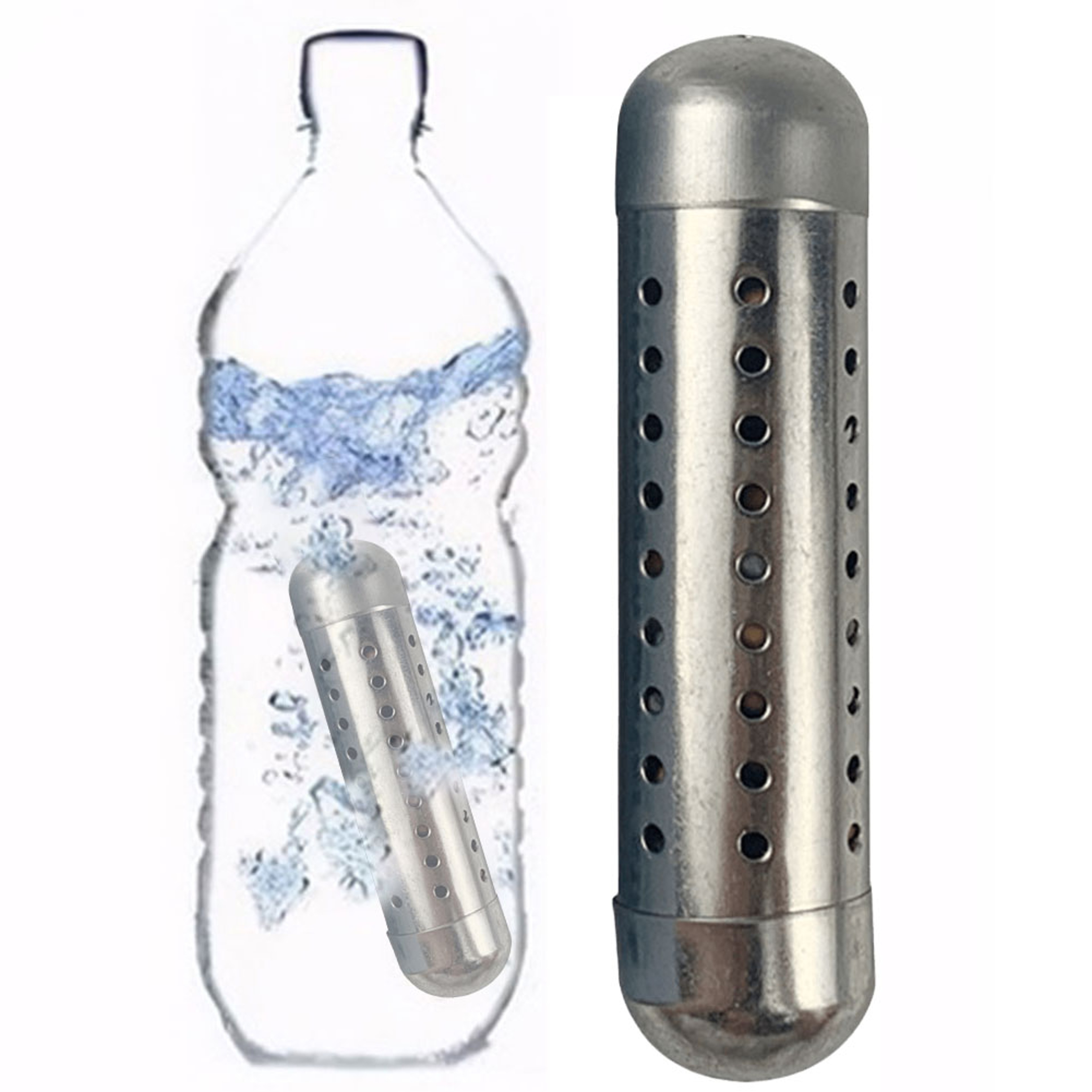 HydroBalance Alkaline Water Stick Portable pH Water Ionizer & Hydrogen Mineral Filter – view 1