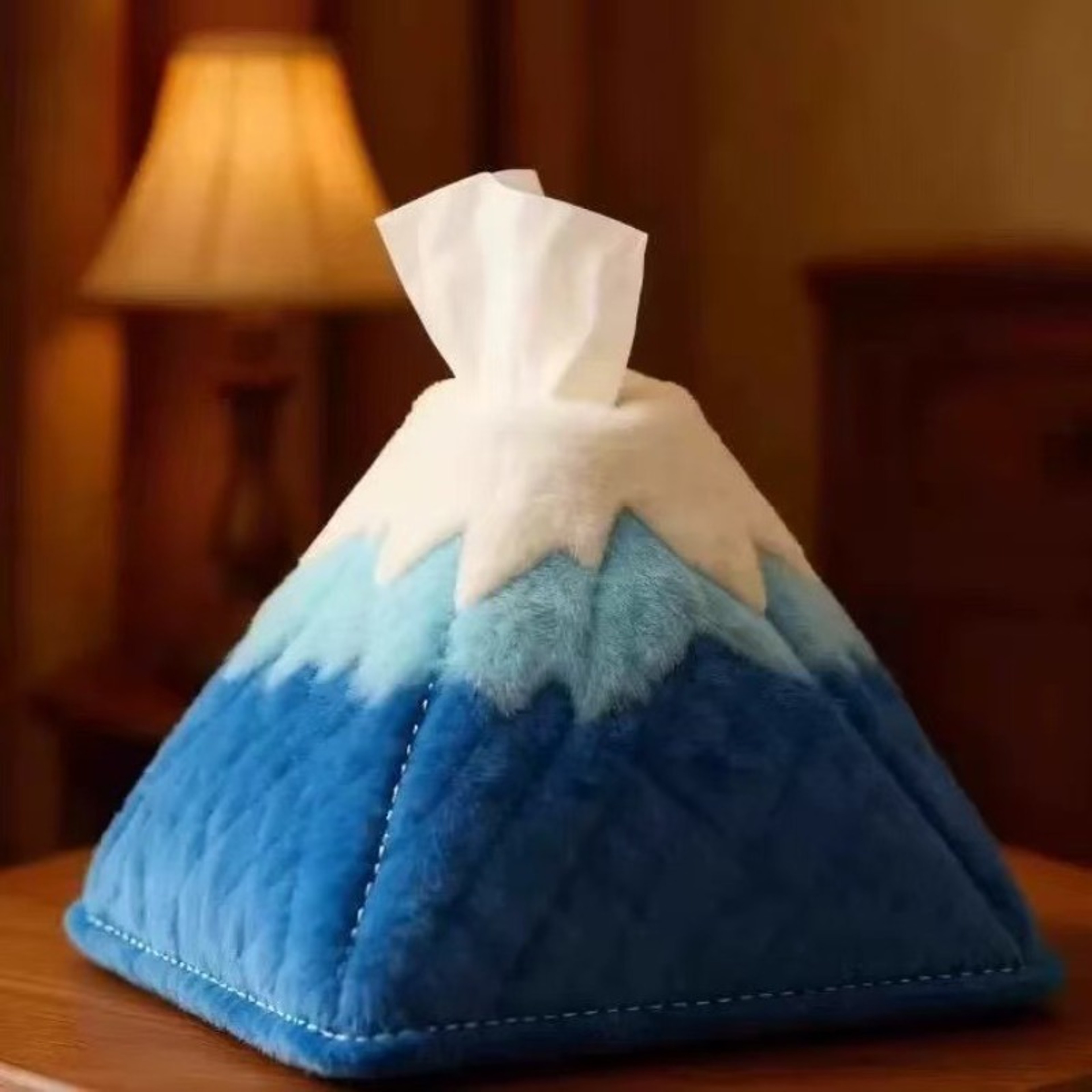 Sunrise Mountain Peak Tissue Box Cover Decorative Home Accent for Romantic Modern Spaces – view 6