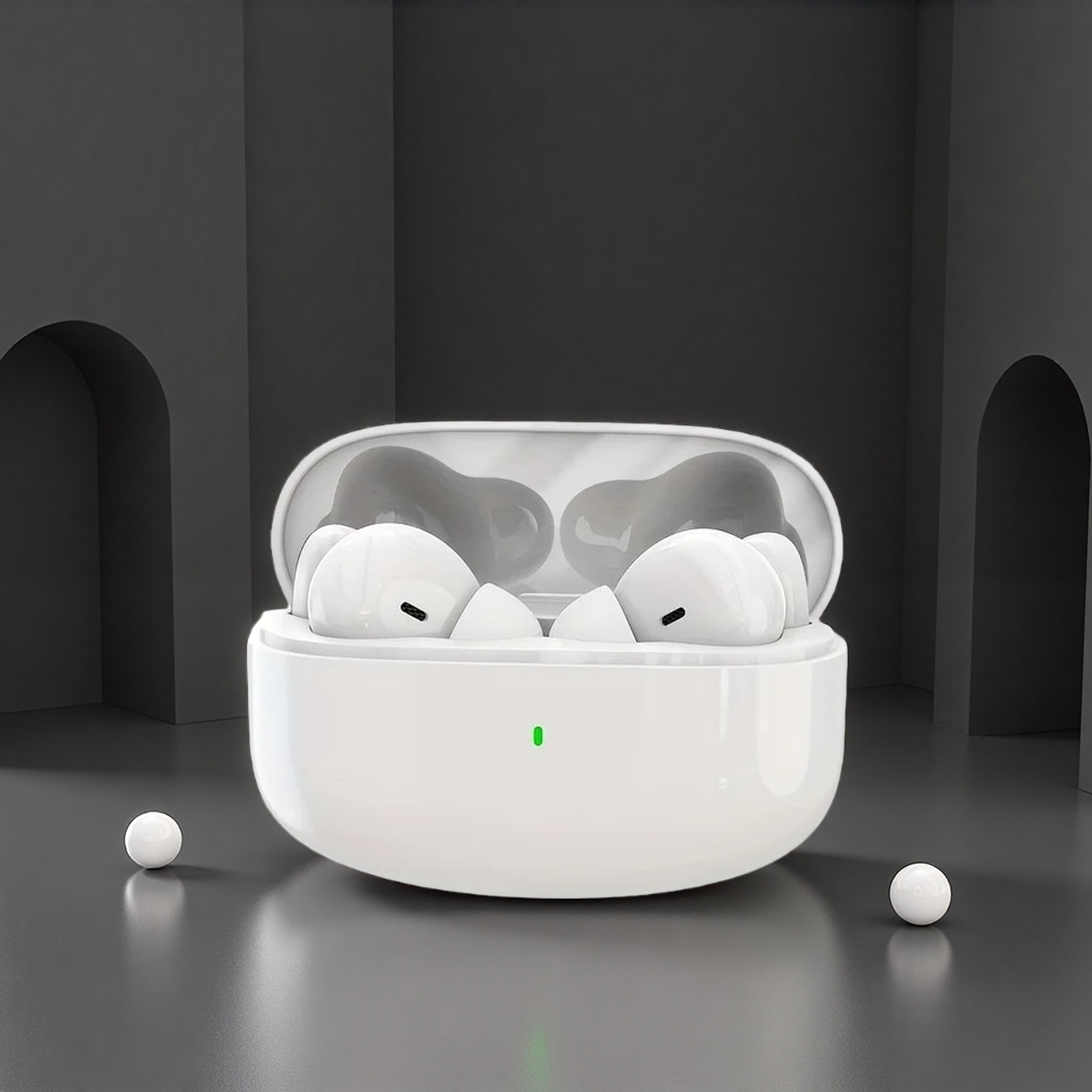 SmartTouch Wireless Earbuds Bluetooth Sports Headset with Noise-Reducing Mic – view 1