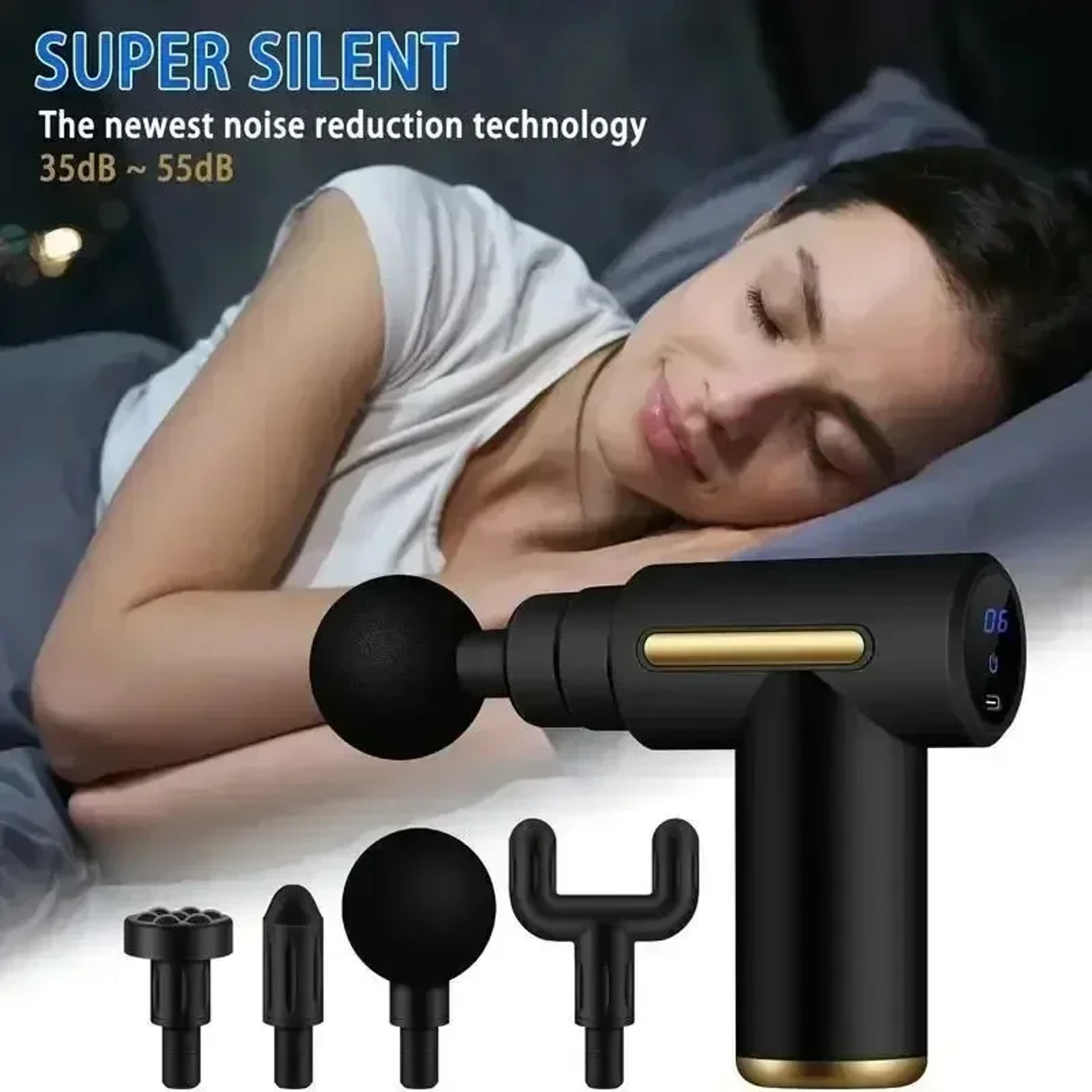 PocketPulse Mini Massage Gun for Deep Tissue Muscle Recovery – view 3