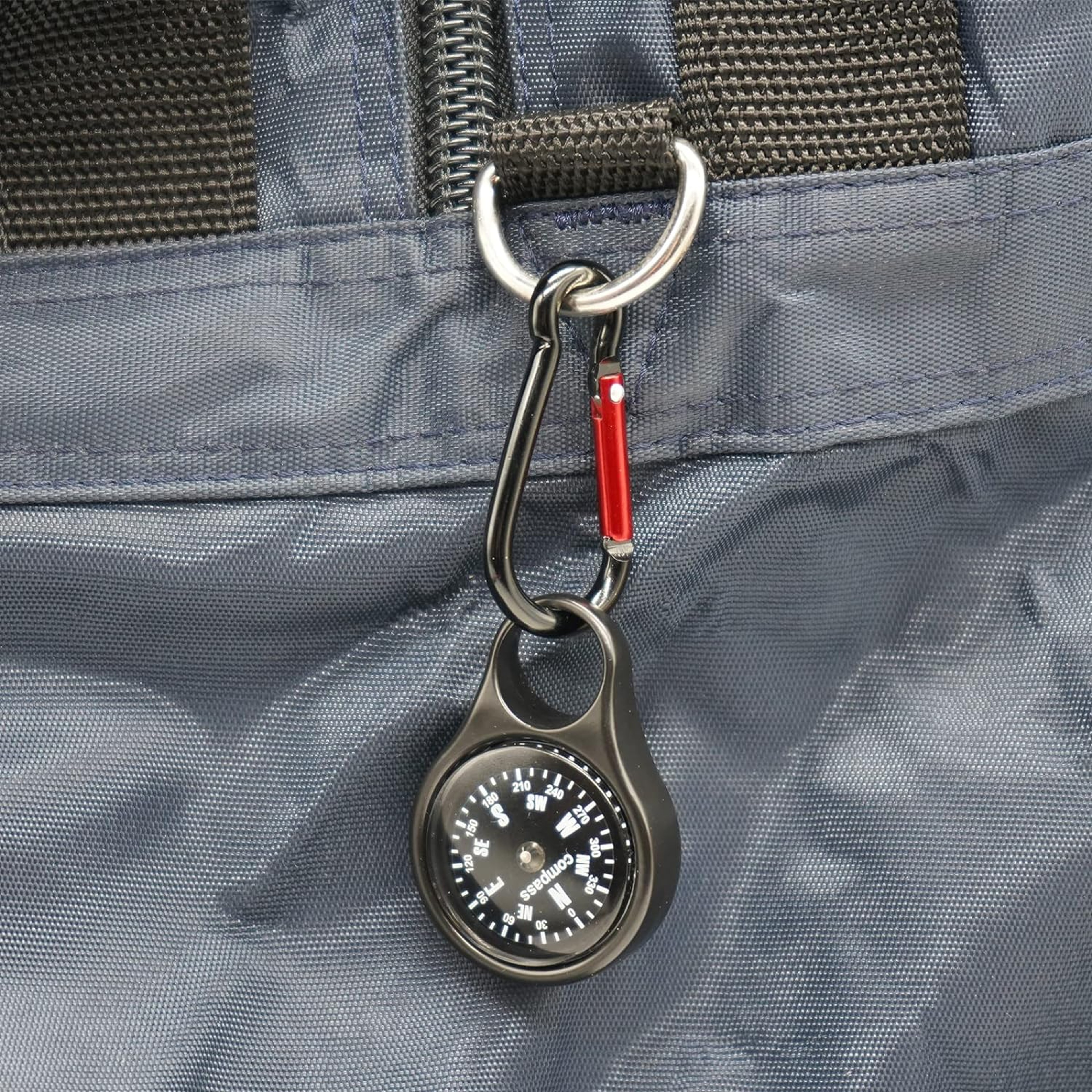 TrailClip Carabiner Compass Keychain For Hiking Camping  Everyday Survival Gear 3